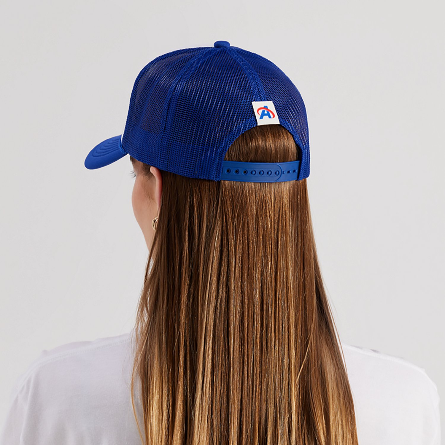 Academy Sports + Outdoors Adults' Retro Foam Fun Logo Trucker Hat - view number 5