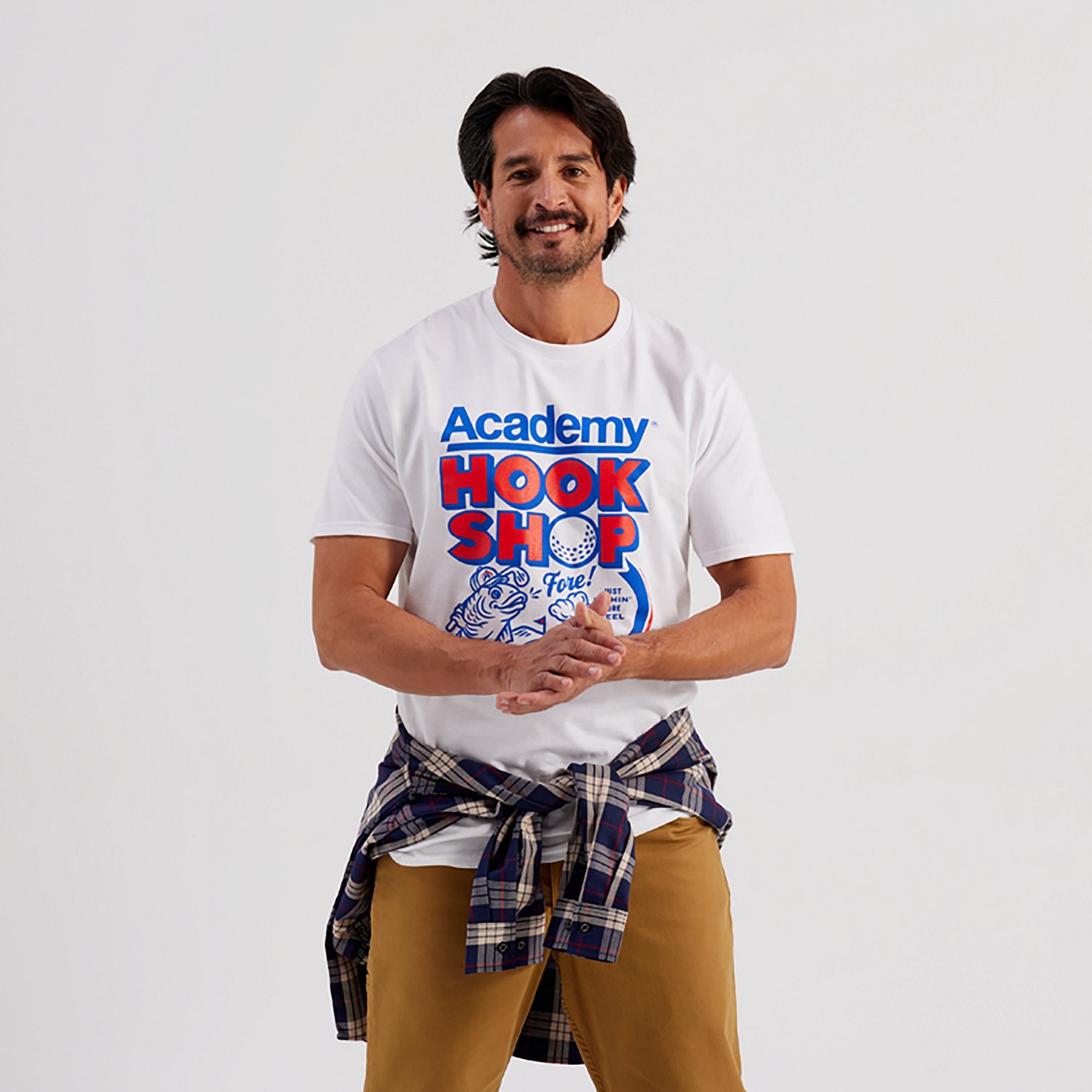 Academy Sports + Outdoors Adults' Hook Shop Short Sleeve T-shirt - view number 3