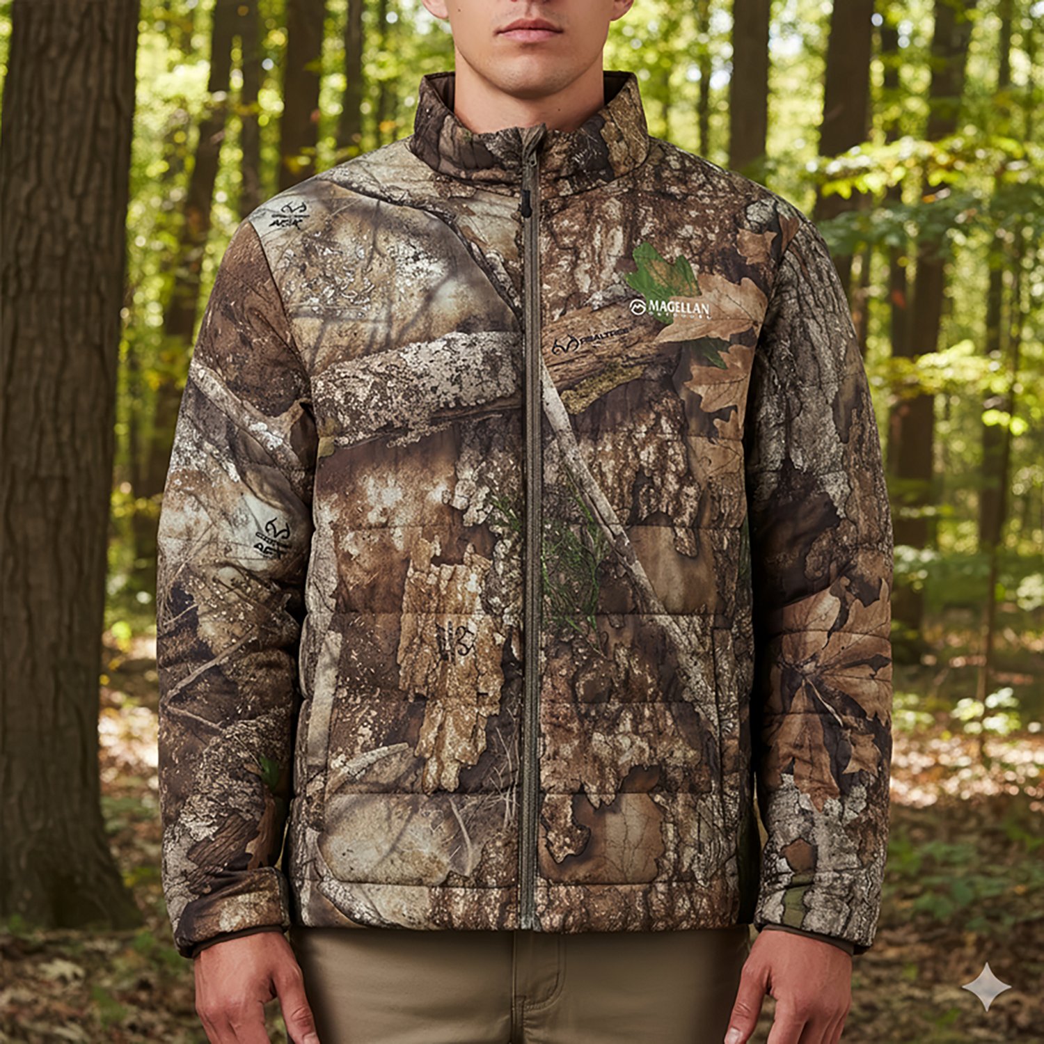 Magellan Outdoors Men's Reversible Puffer Jacket - view number 6