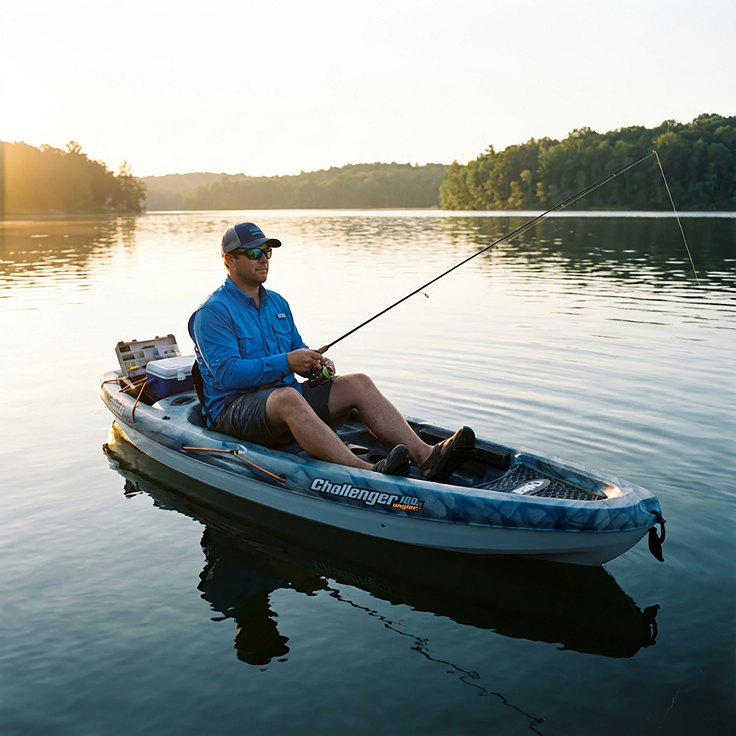 Pelican Challenger 100X 10 ft Angler Sit-On-Top Fishing Kayak - view number 5