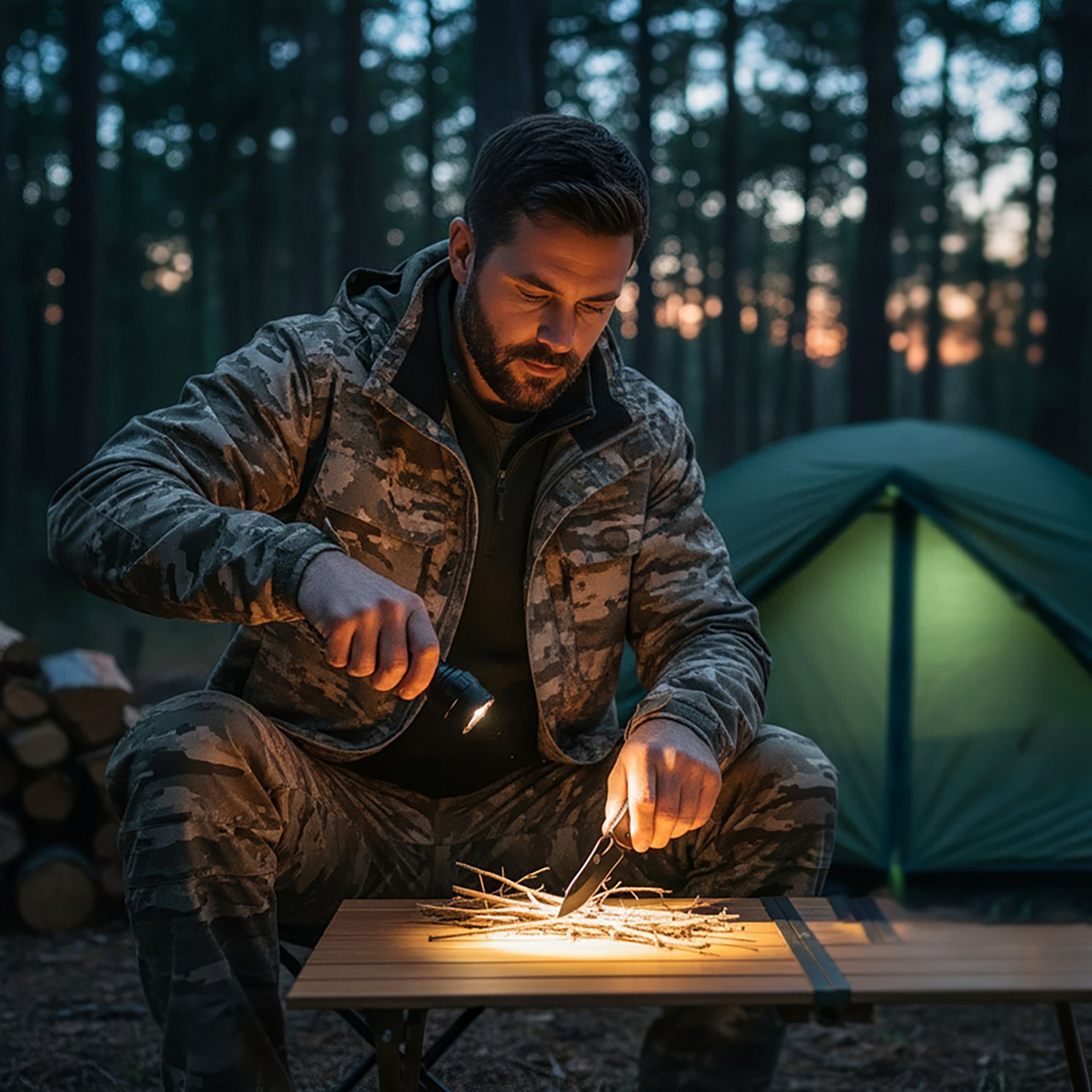 Magellan Outdoors 450-Lumen Flashlight and Folding Knife Combo - view number 5