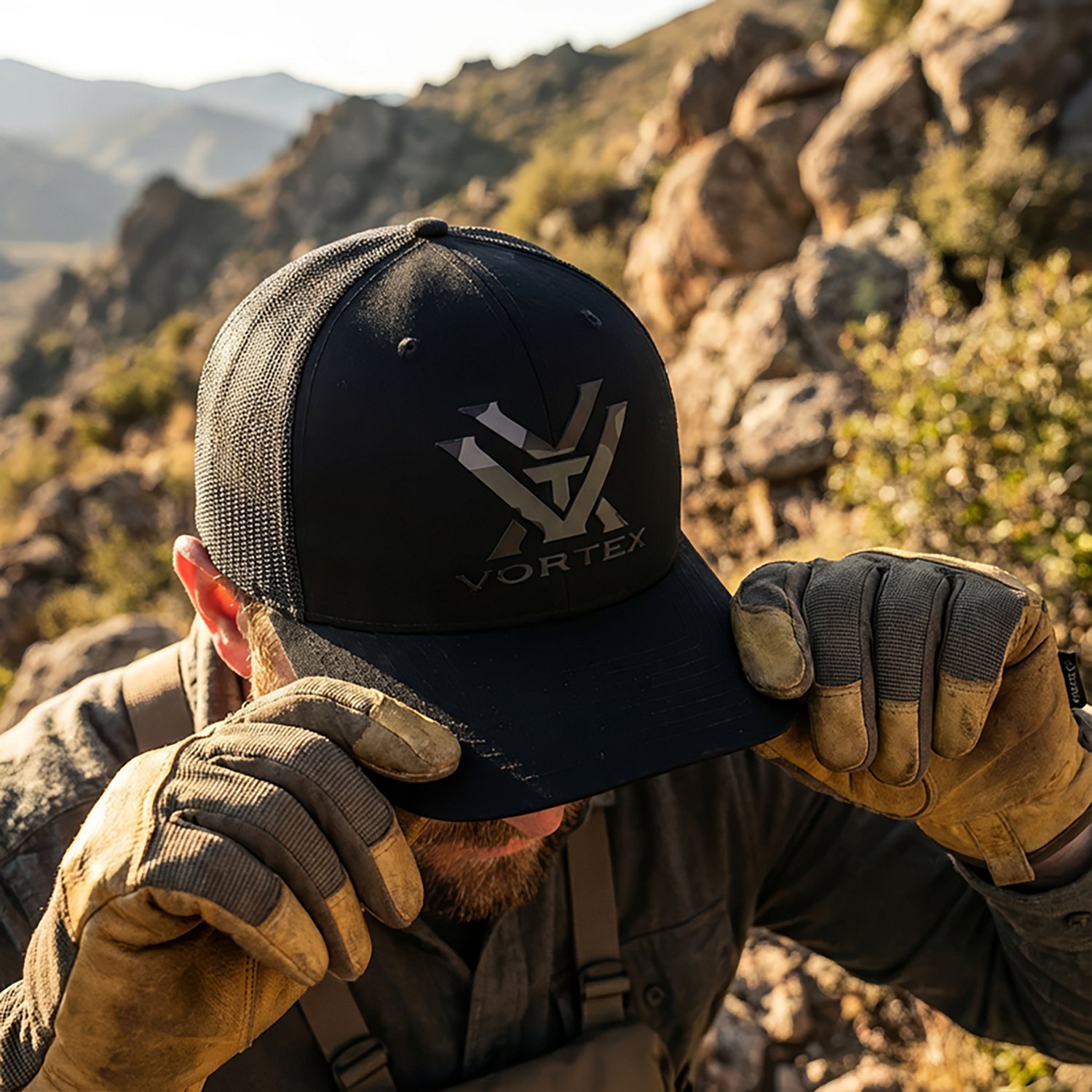 Vortex Men's Camo Punch Cap                                                                                                      - view number 3