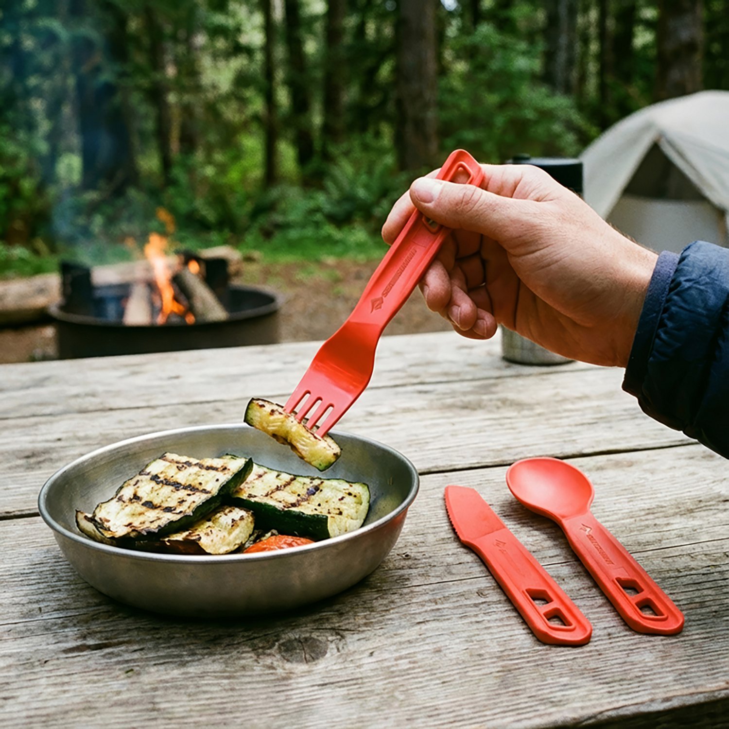 Sea to Summit Passage 3-Piece Cutlery Set - view number 3