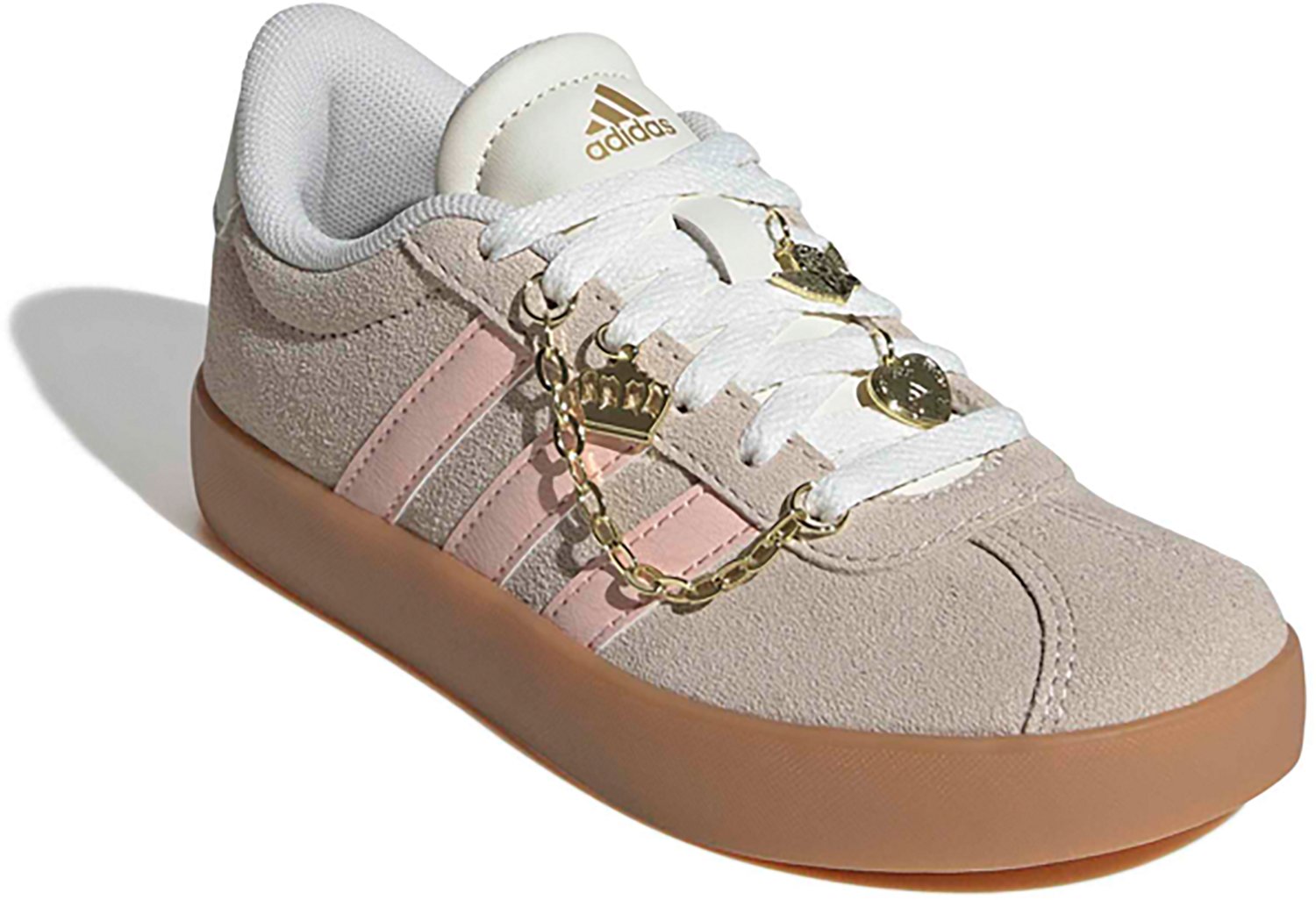 adidas Kids' Grade School VL Court Suede 3.0 Shoes - view number 3