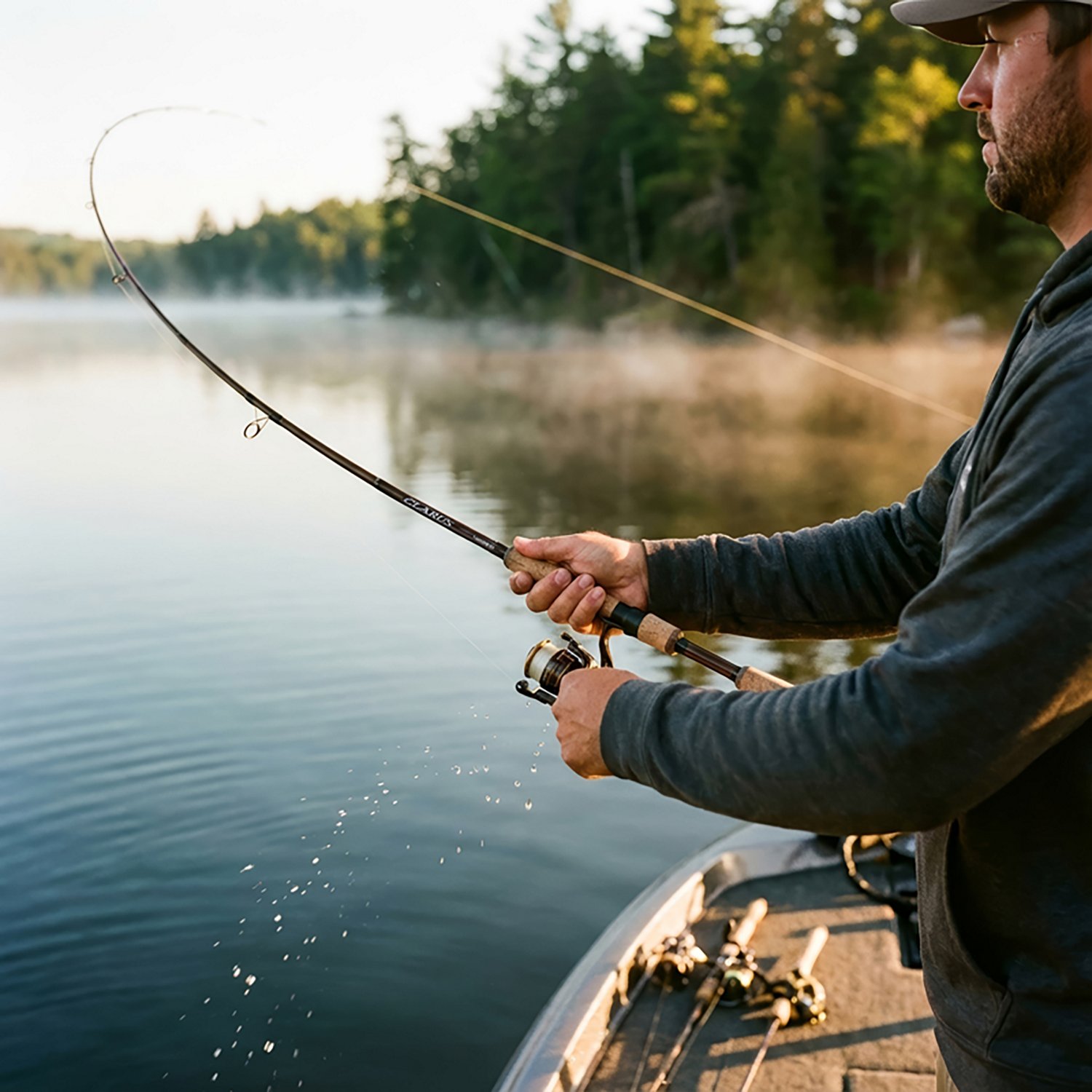 Shimano Clarus 6 ft 6 in M Spinning Fishing Rod - view number 4