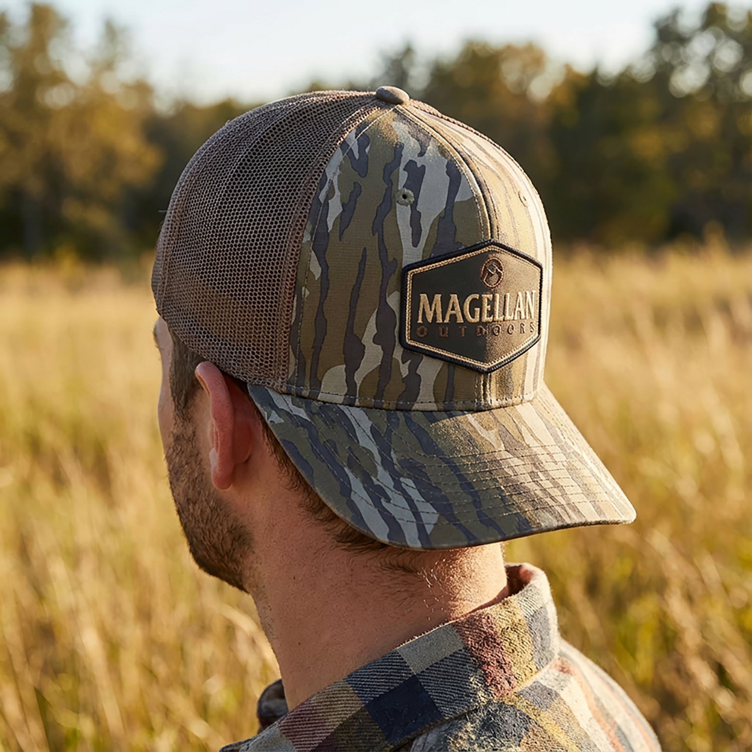 Magellan Outdoors Adults' HuntGear Heritage Rope Logo Trucker Hat                                                                - view number 4