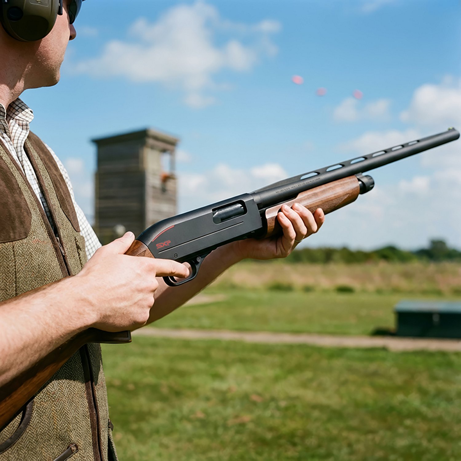 Winchester SXP Trap Compact 20 Gauge Pump Shotgun - view number 2