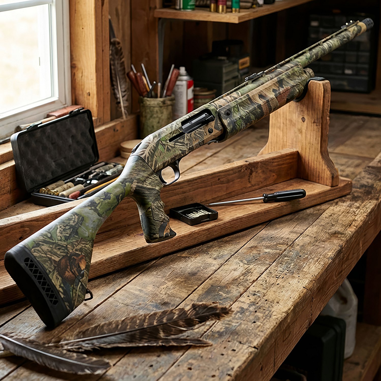 Mossberg 935 Magnum Turkey 12 Gauge Semiautomatic Shotgun - view number 3