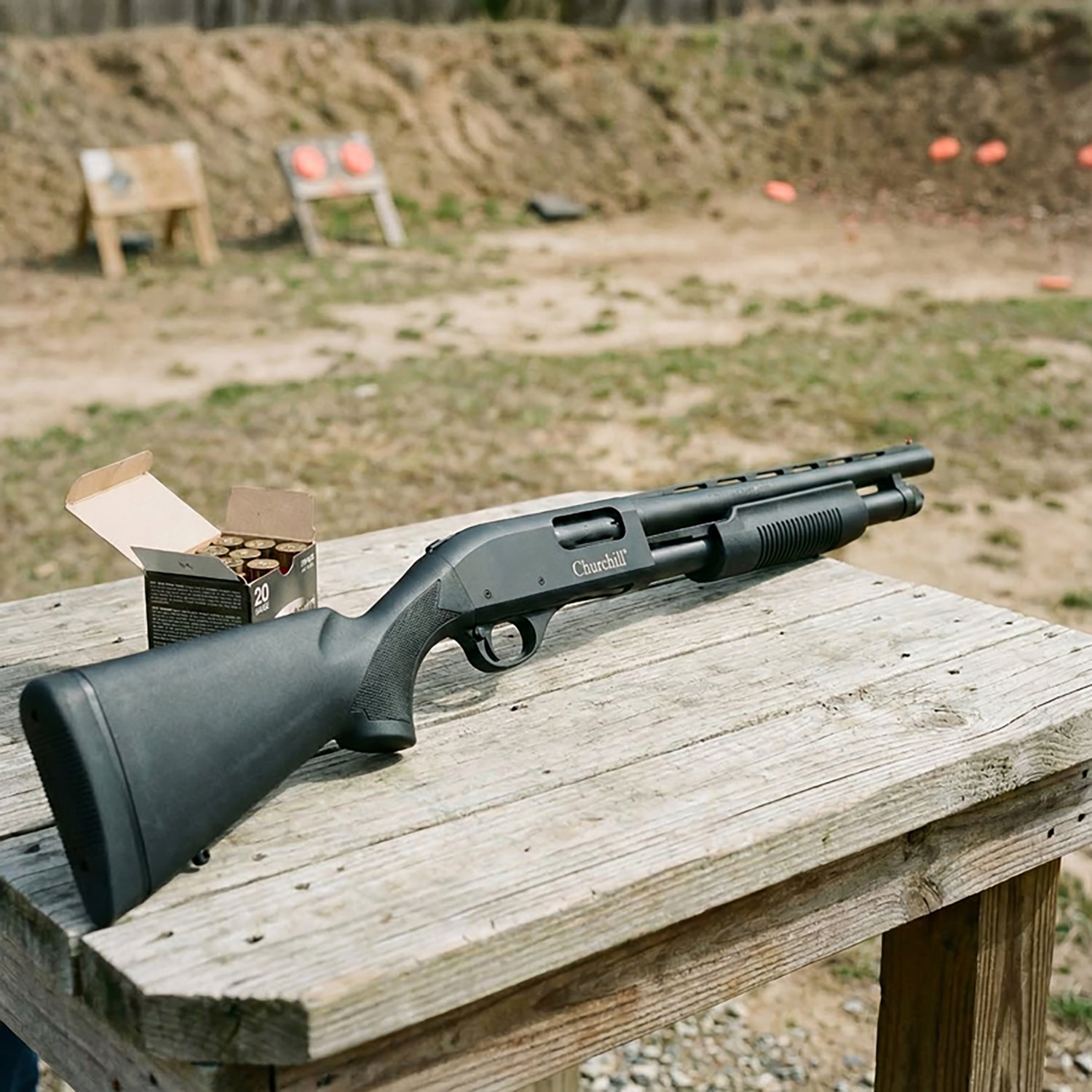 EAA Corp Churchill 220 20 Gauge Pump Combo Shotgun - view number 2