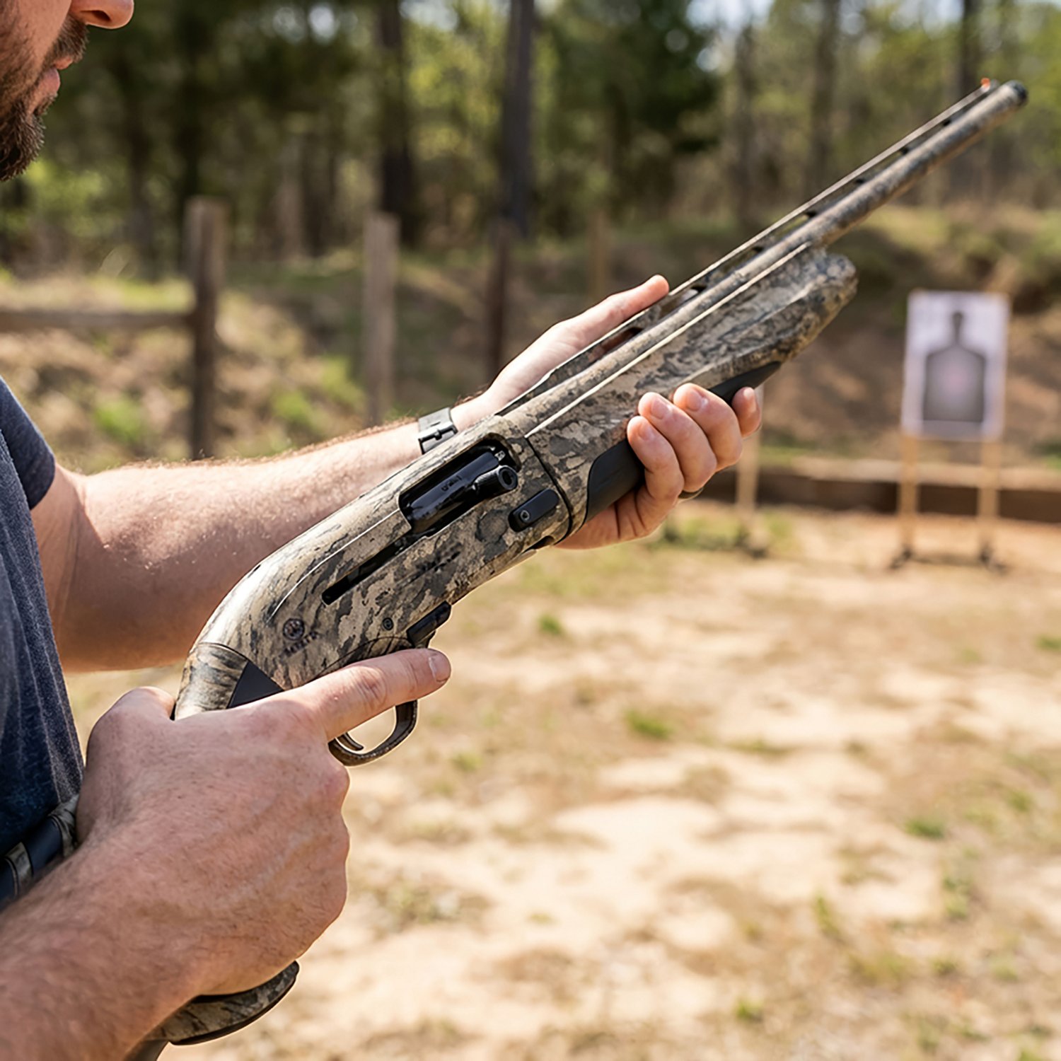 Beretta A400 Xtreme Plus KO Mossy Oak Bottomland 12 Gauge Semiautomatic Shotgun - view number 4