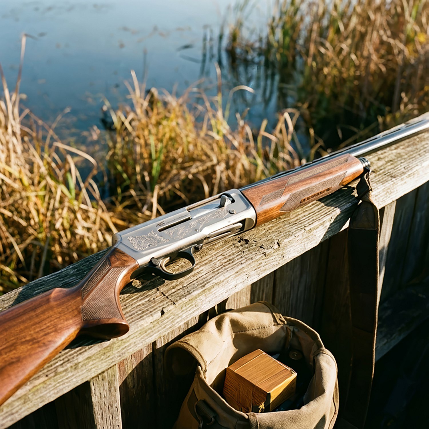 Browning Camouflage A5 Ultimate Sweet Sixteen 16 Gauge 26 in Semiautomatic Shotgun - view number 3