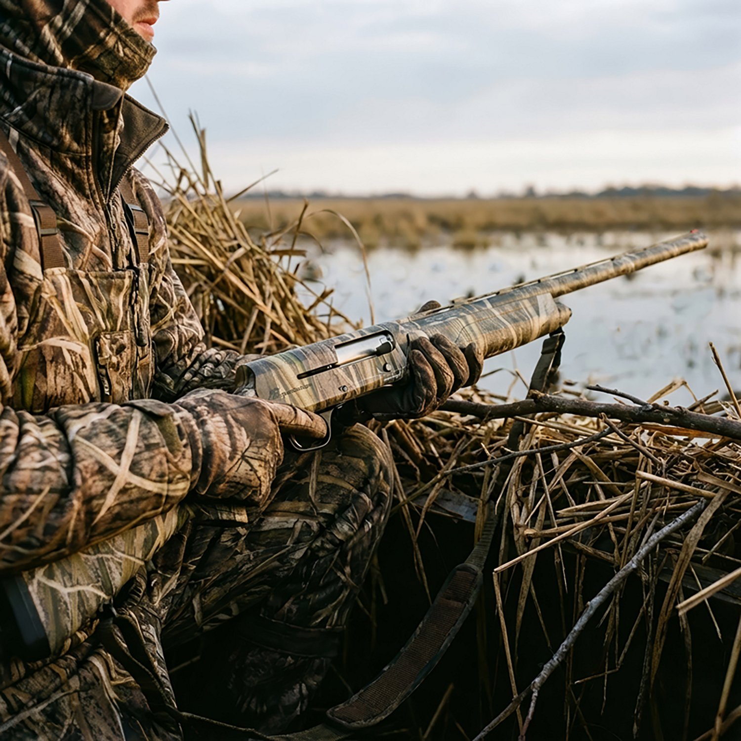 Browning Camouflage A5 Sweet Sixteen 16 Gauge 26 in Semiautomatic Shotgun - view number 3
