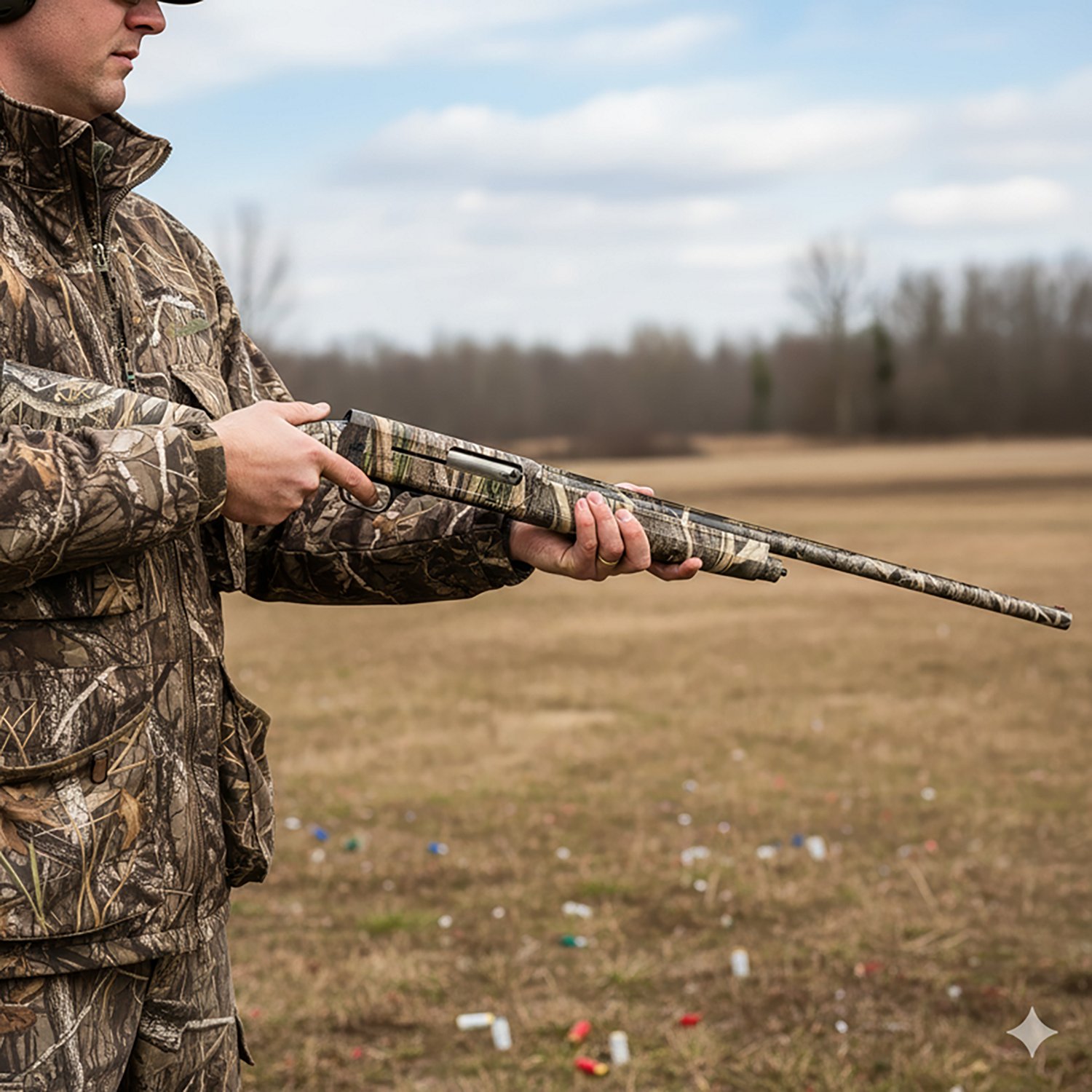 Browning Camouflage A5 Sweet Sixteen 16 Gauge 28 in Semiautomatic Shotgun - view number 2