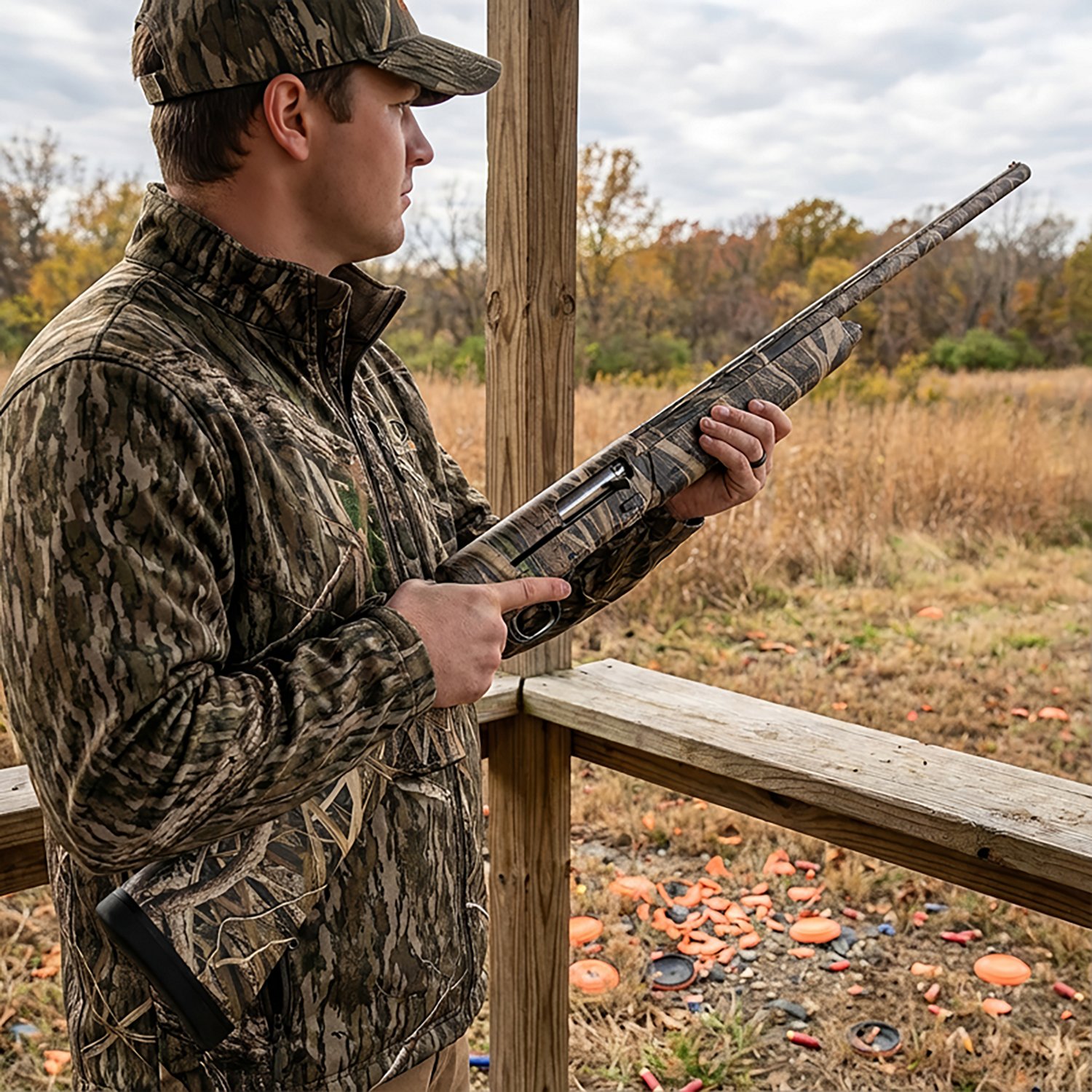 Browning Camouflage A5 Sweet Sixteen 16 Gauge 28 in Semiautomatic Shotgun - view number 3