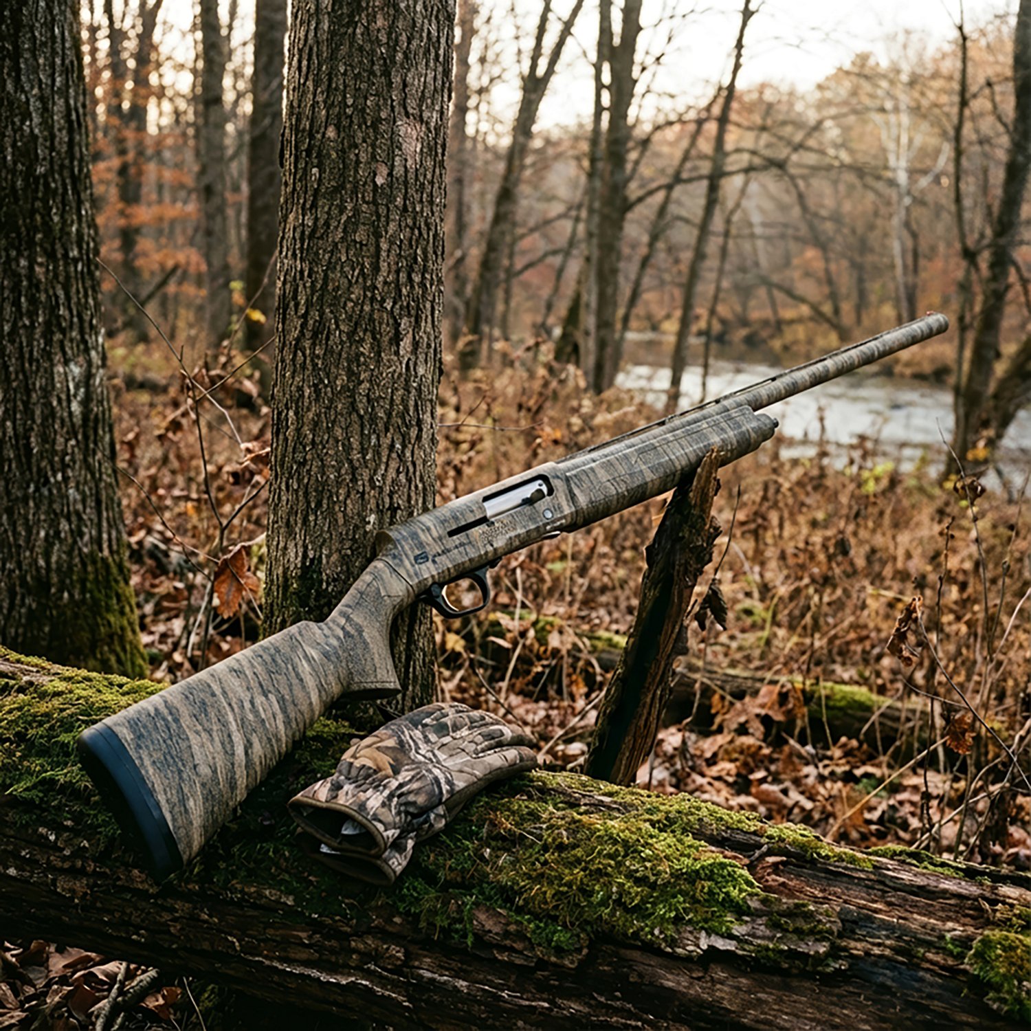 Browning Camouflage A5 Sweet Sixteen 16 Gauge 26 in Semiautomatic Shotgun - view number 2
