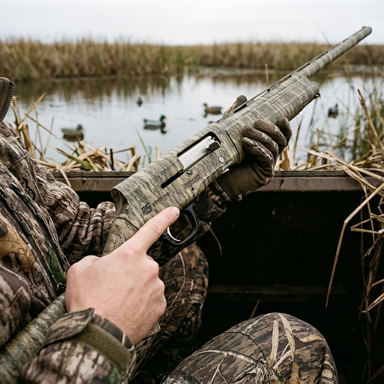 Browning Camouflage A5 Sweet Sixteen 16 Gauge 26 in Semiautomatic Shotgun - view number 3