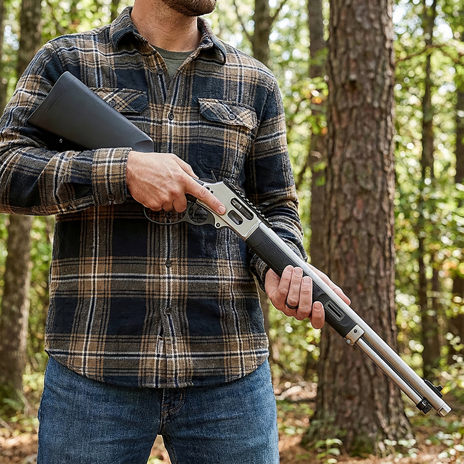 Smith & Wesson Model 1854 44 Remington Magnum Lever-Action Rifle - view number 4