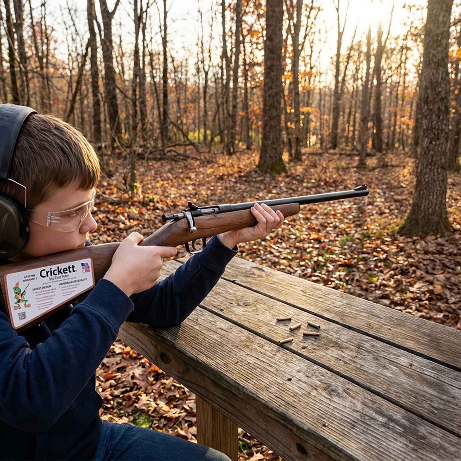 Crickett Youth .22 Winchester Magnum Rimfire Bolt-Action Rifle - view number 3