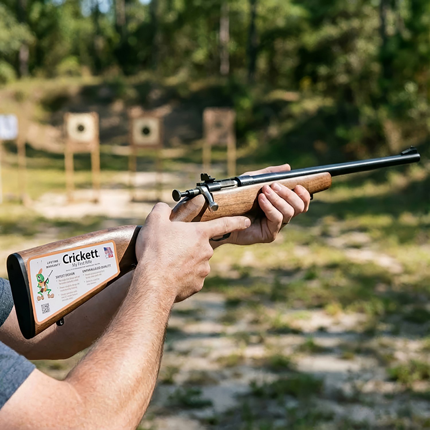 Crickett Youth .22 Winchester Magnum Rimfire Bolt-Action Rifle - view number 4