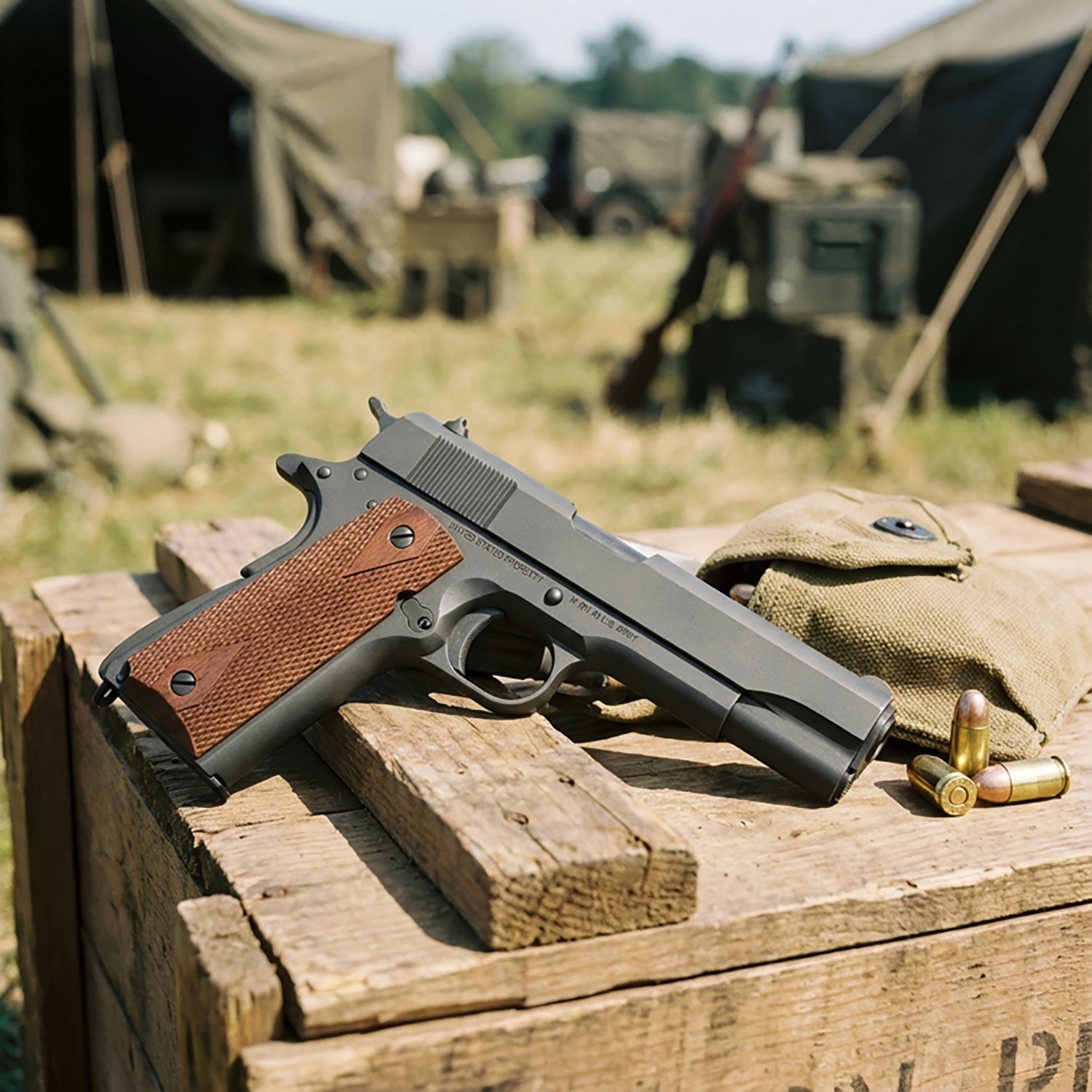 Tisas 1911 US Army WWII .45 ACP Pistol - view number 2