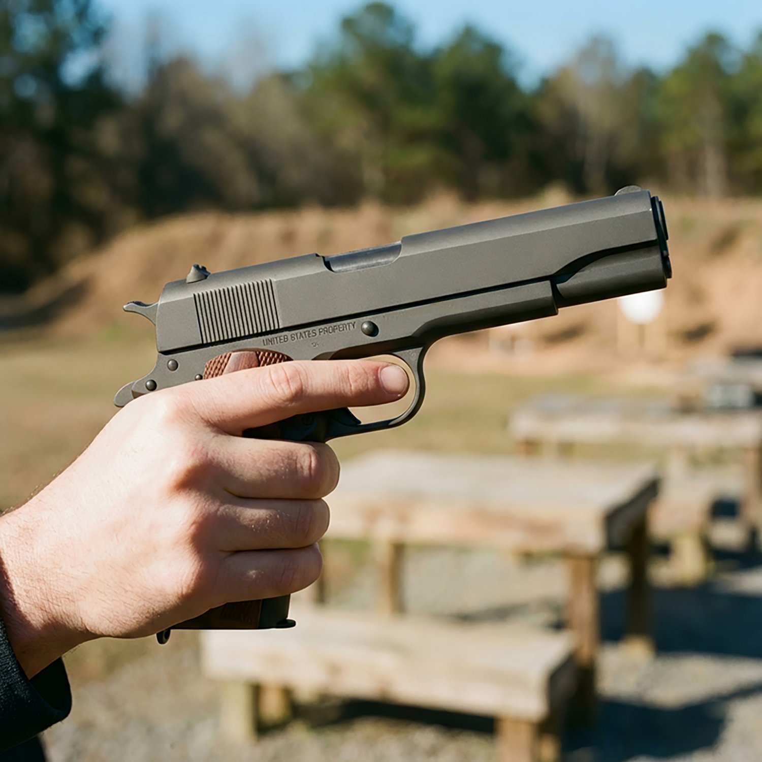 Tisas 1911 US Army WWII .45 ACP Pistol - view number 3