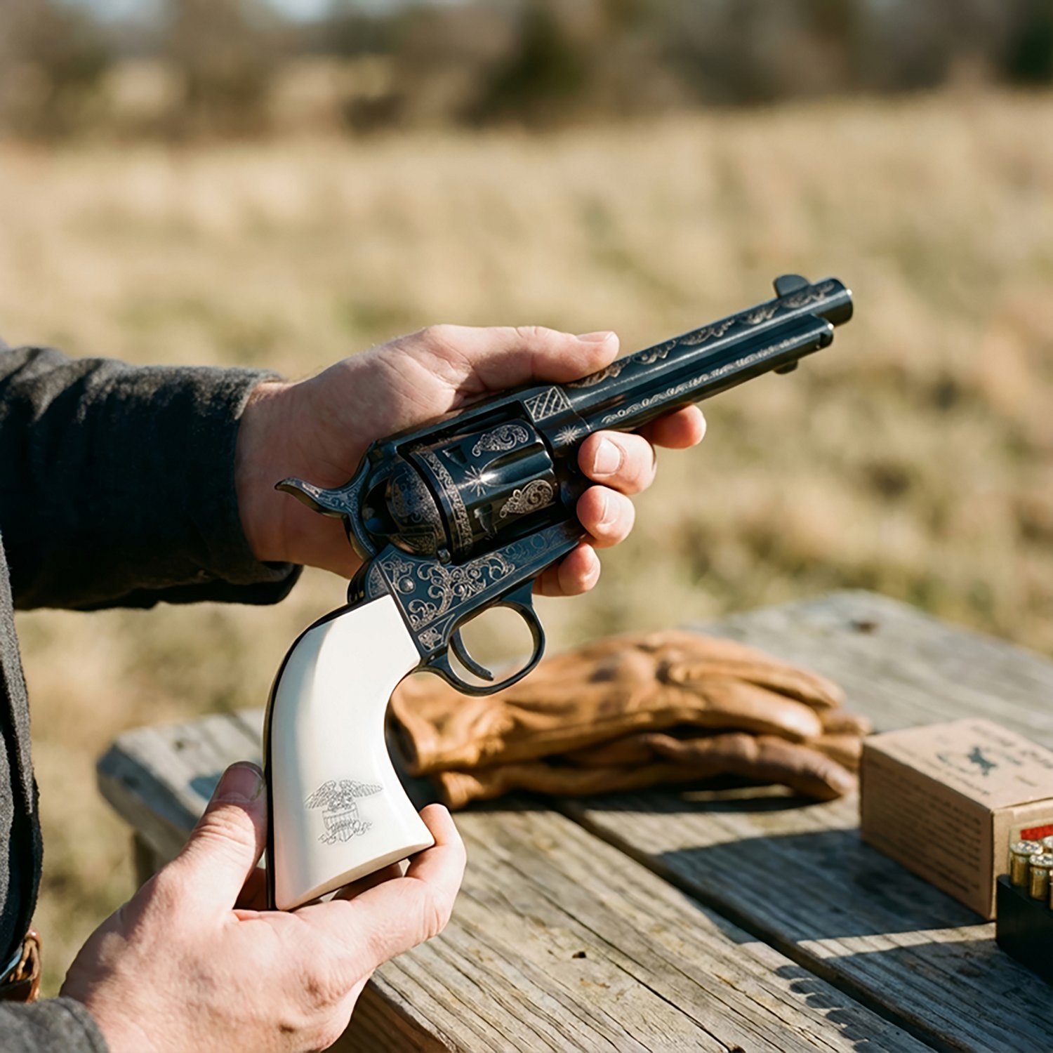 Pietta 1873 GW2 Liberty .45 Colt 6rd Revolver - view number 4