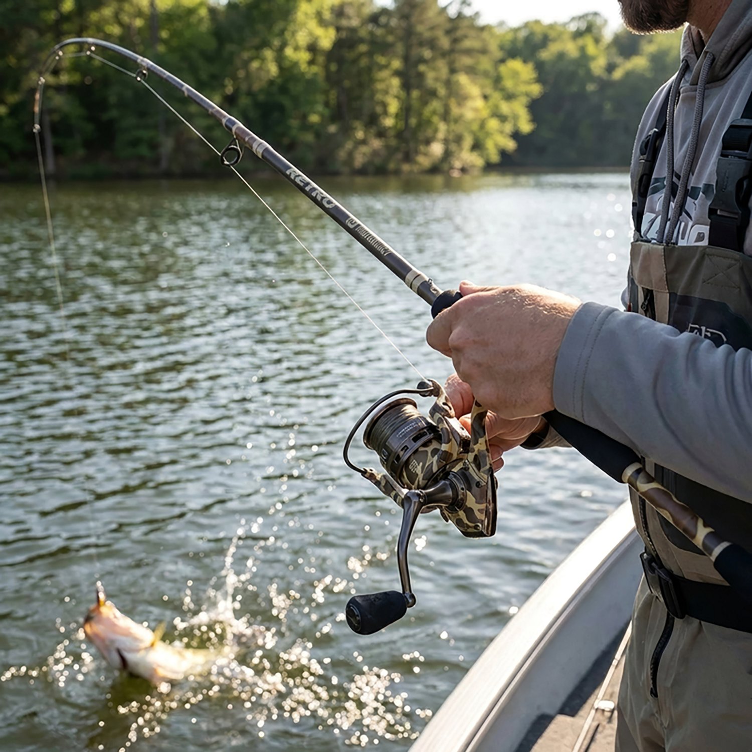 ProFISHiency Retro 7 ft M Freshwater Spinning Combo Reel - view number 6