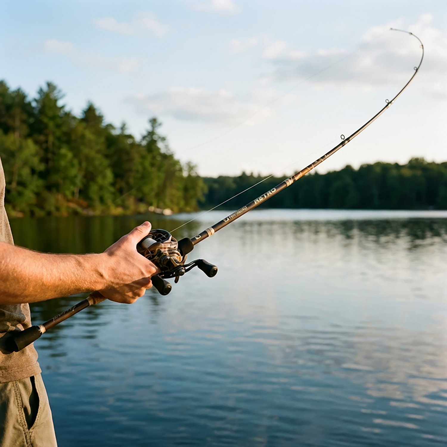 ProFISHiency Retro 7 ft MH Freshwater Baitcast Combo Rod - view number 6