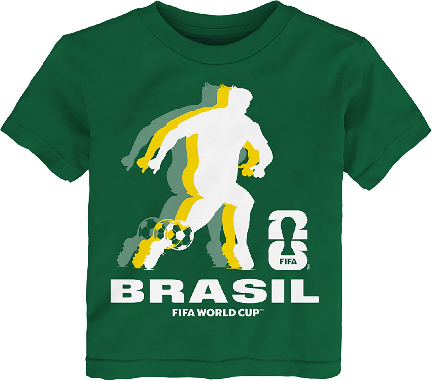 Outerstuff Toddler Boys' Brazil 2026 World Cup Graphic T-shirt