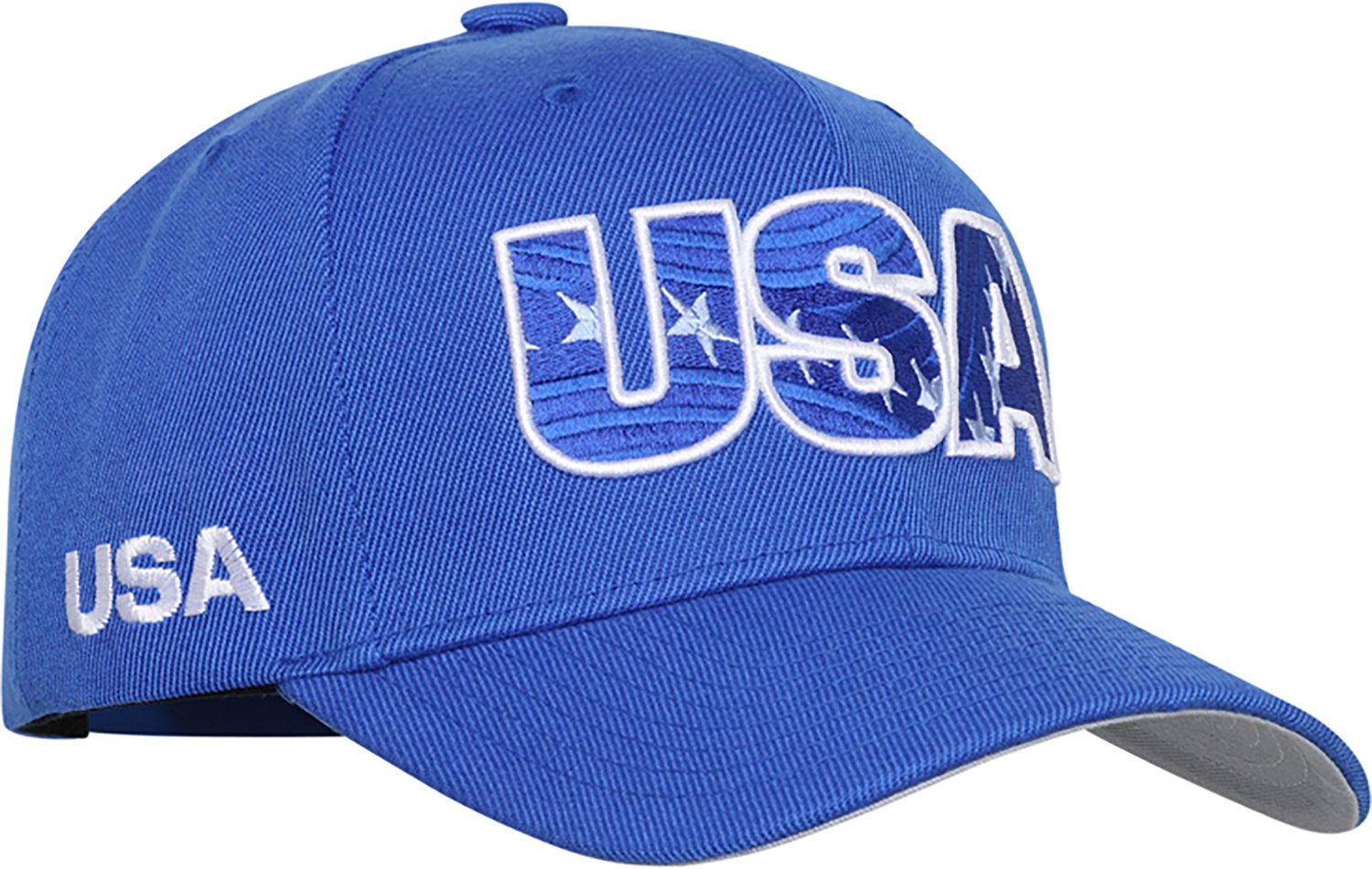 Outerstuff Adults' USA Emblem Pro Crown Snapback Cap - view number 3