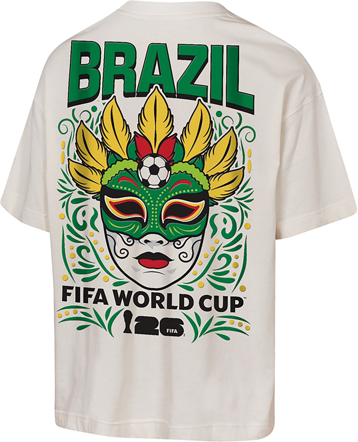 Outerstuff Men's Brazil National Anthem Graphic T-shirt - view number 2