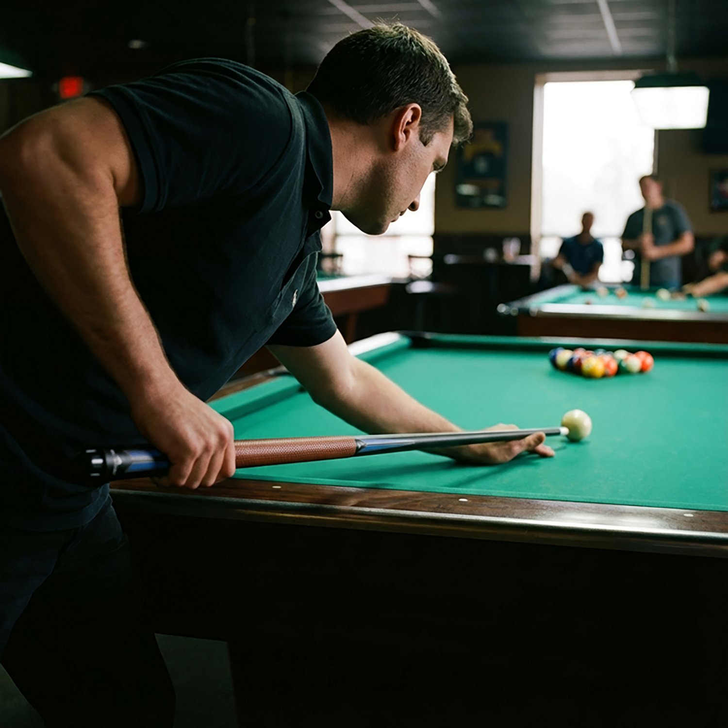 Mizerak 58 in 2-Piece Composite Cue w/Leather Wrap - view number 6