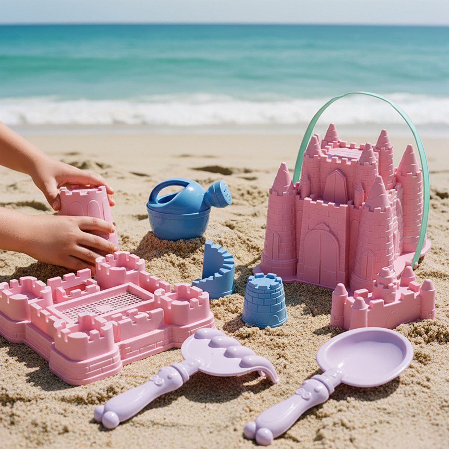 O'Rageous Castle 8-Piece Beach Toy Set - view number 3