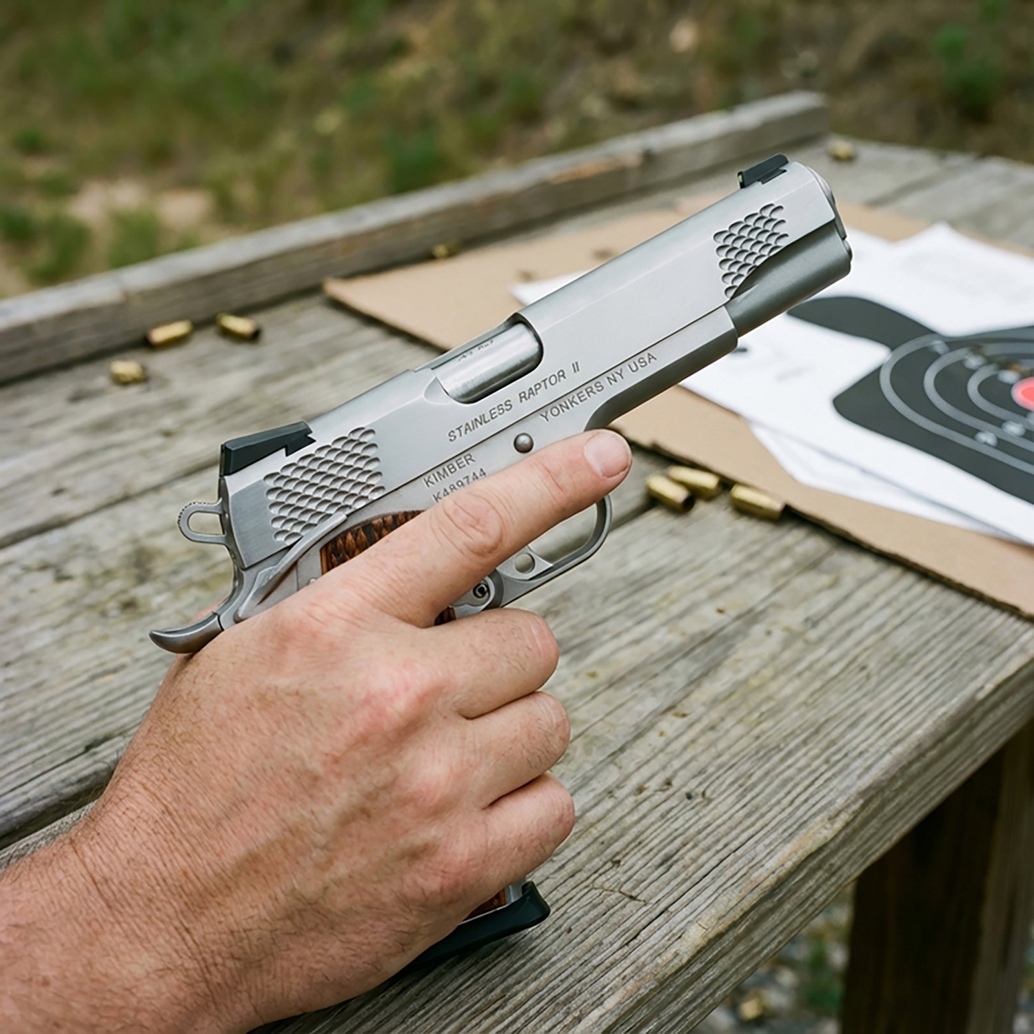 Kimber Stainless Raptor II .45 ACP Pistol - view number 2