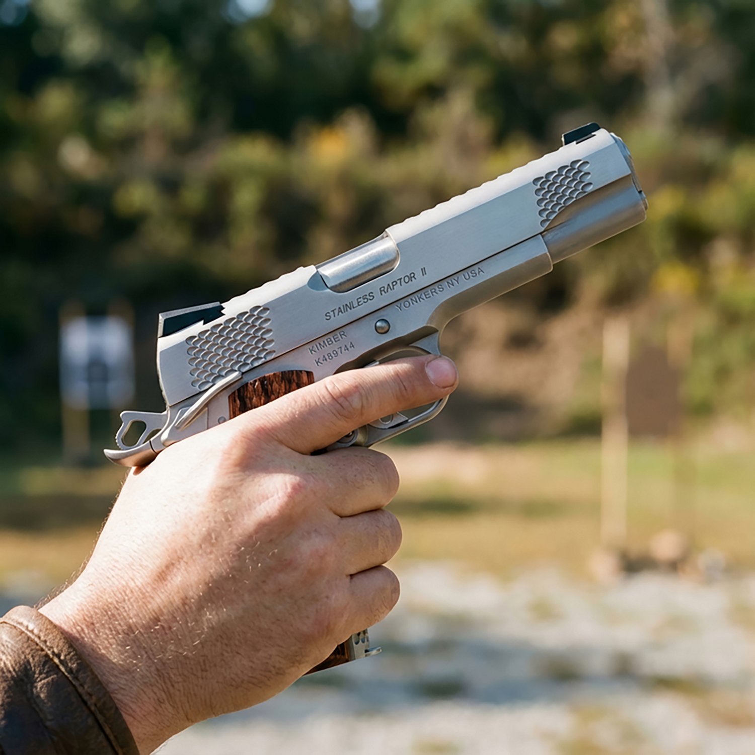 Kimber Stainless Raptor II .45 ACP Pistol - view number 3