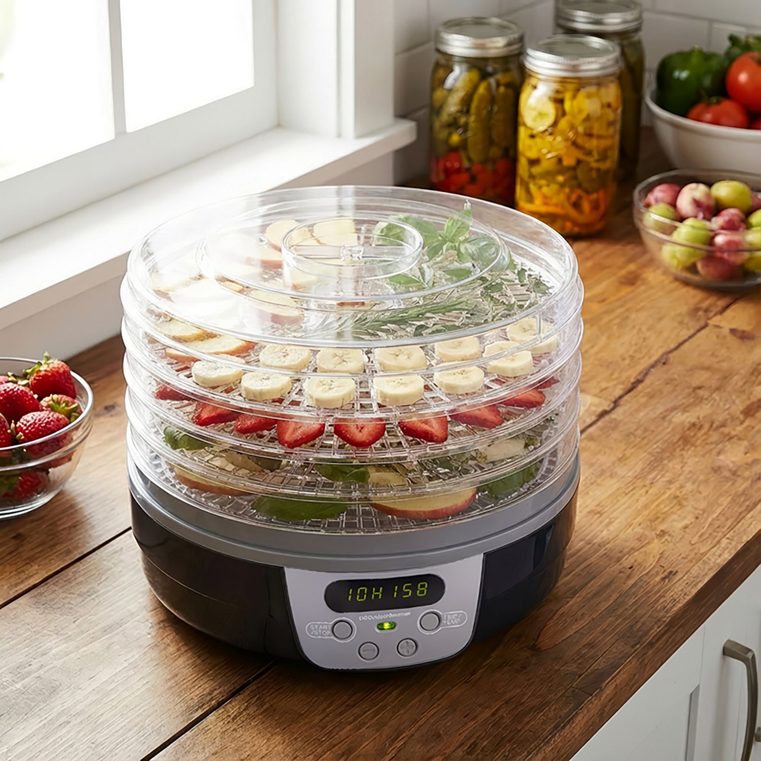 Outdoor Gourmet Round Digital Dehydrator                                                                                         - view number 3