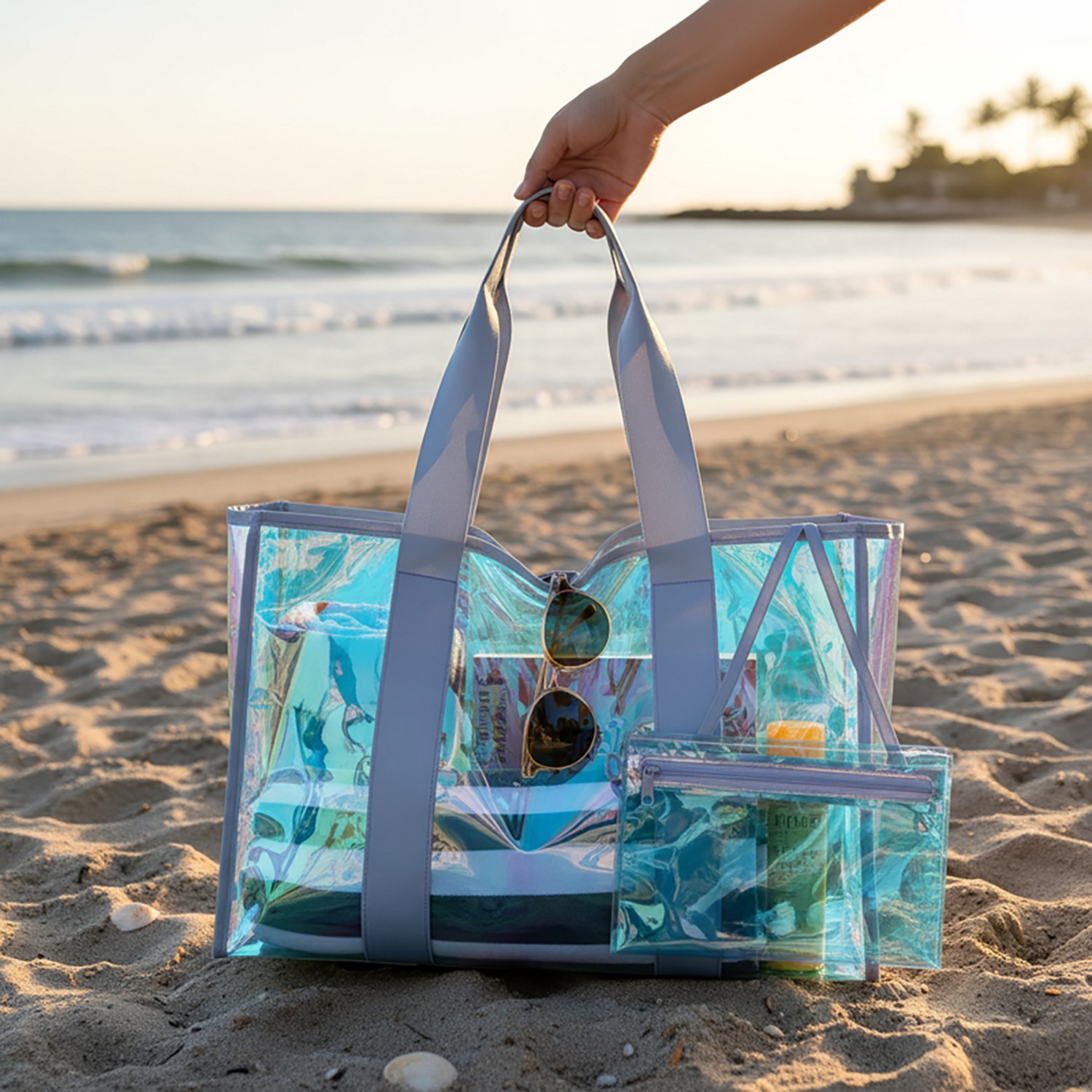 O'Rageous Iridescent Beach Tote Bag - view number 3