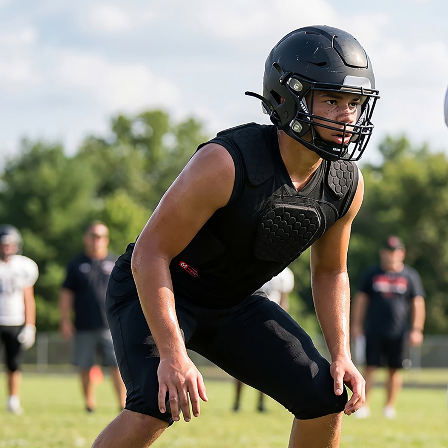 Under Armour Youth Gameday Armour 6-Pad Top - view number 4