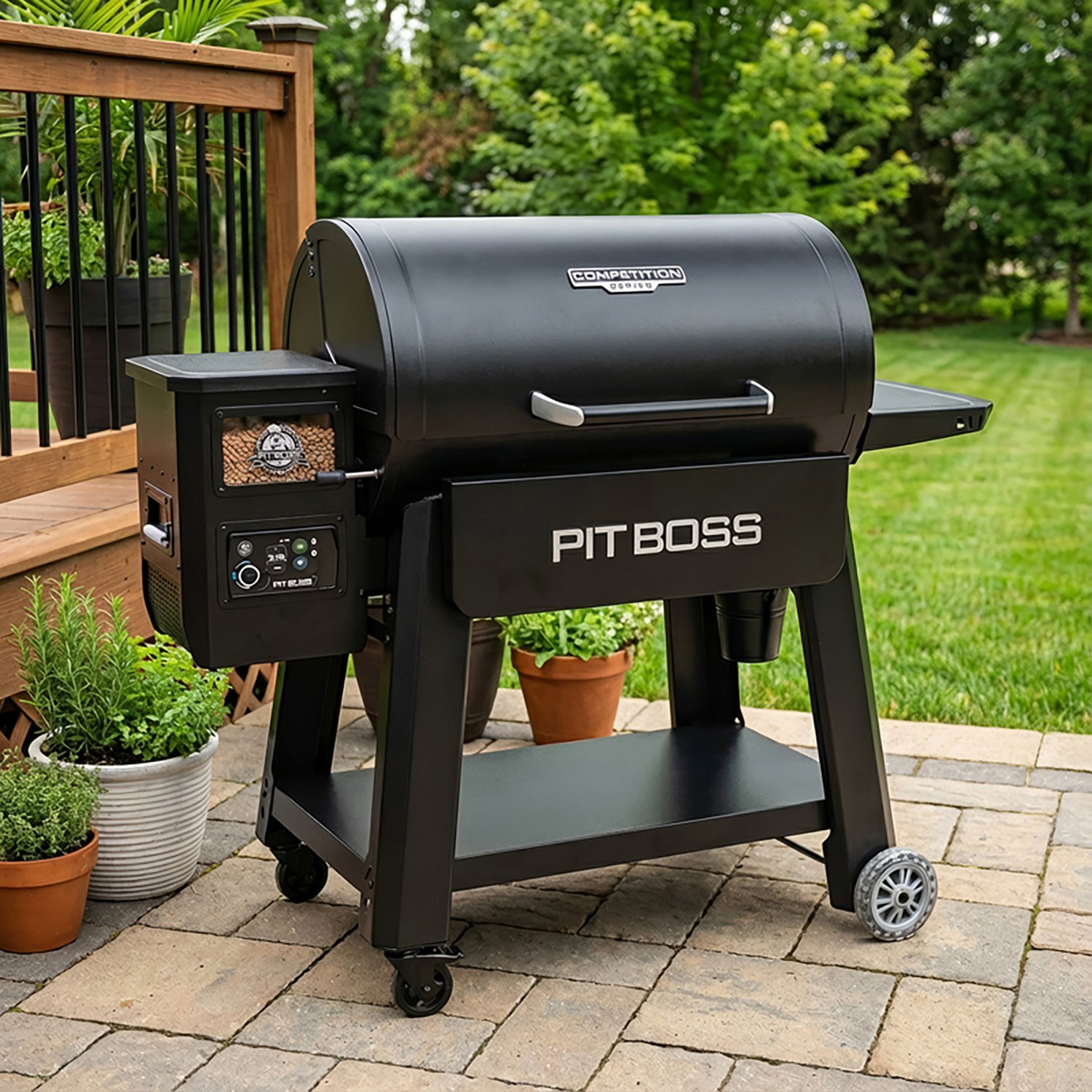 Pit Boss 1600 Competition Series Roll Top Pellet Grill - view number 8