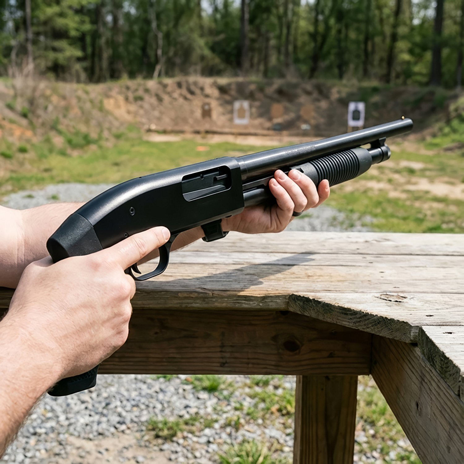 Maverick Model 88 20 Gauge Pump Action Pistol Grip Firearm                                                                       - view number 2