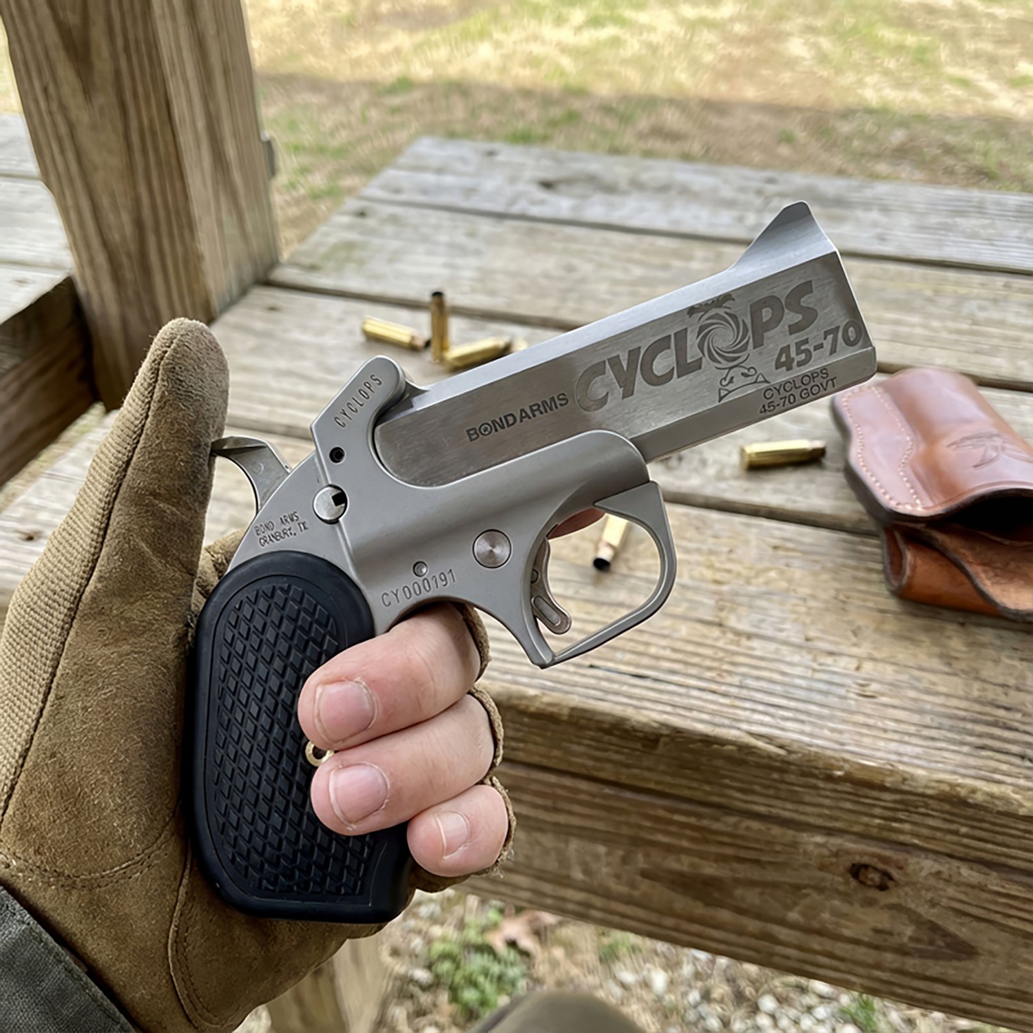 Bond Arms Cyclops 45-70 Govt One Shot Pistol                                                                                     - view number 3