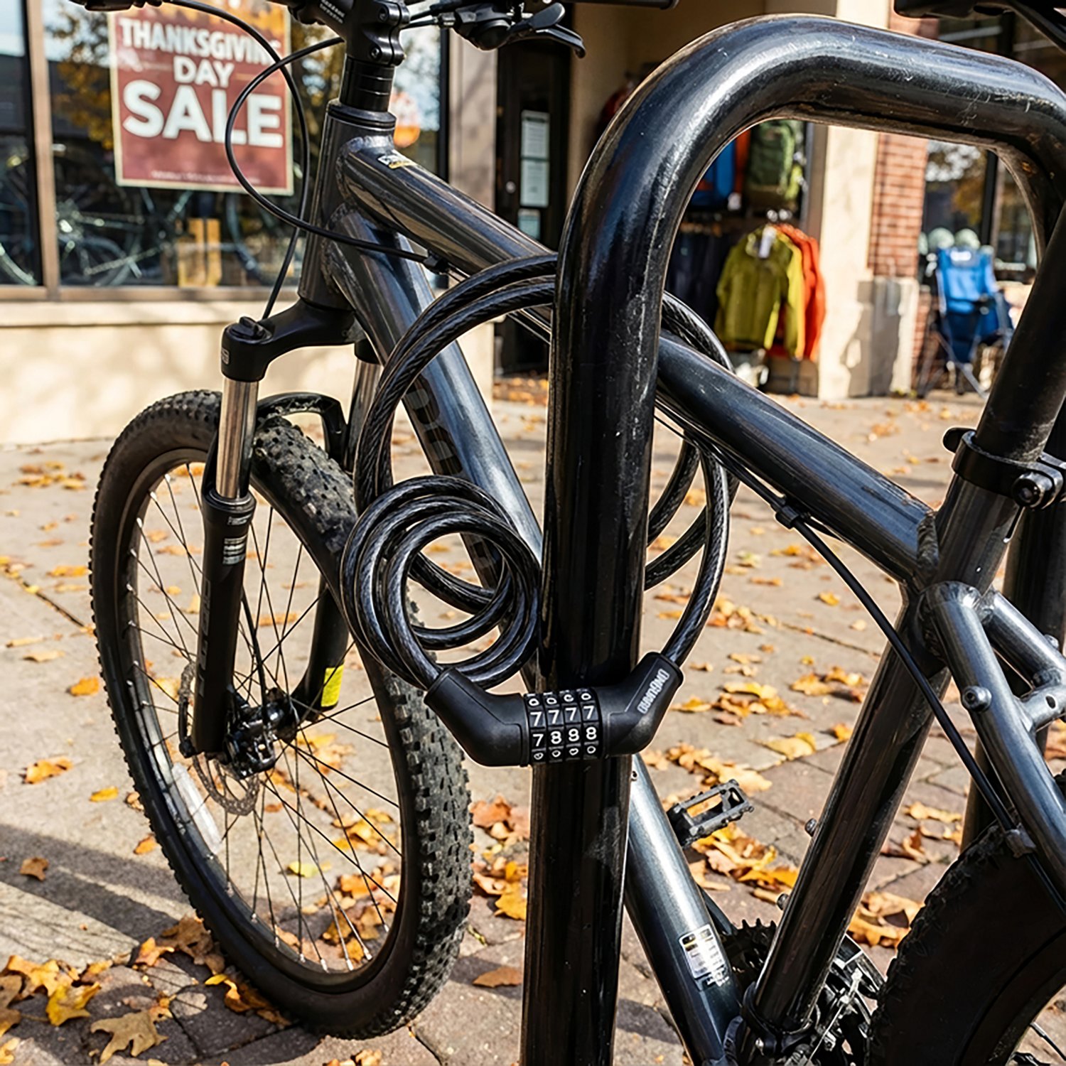 OnGuard Adults' 5 ft x 8 mm Combo Cable Lock - view number 3