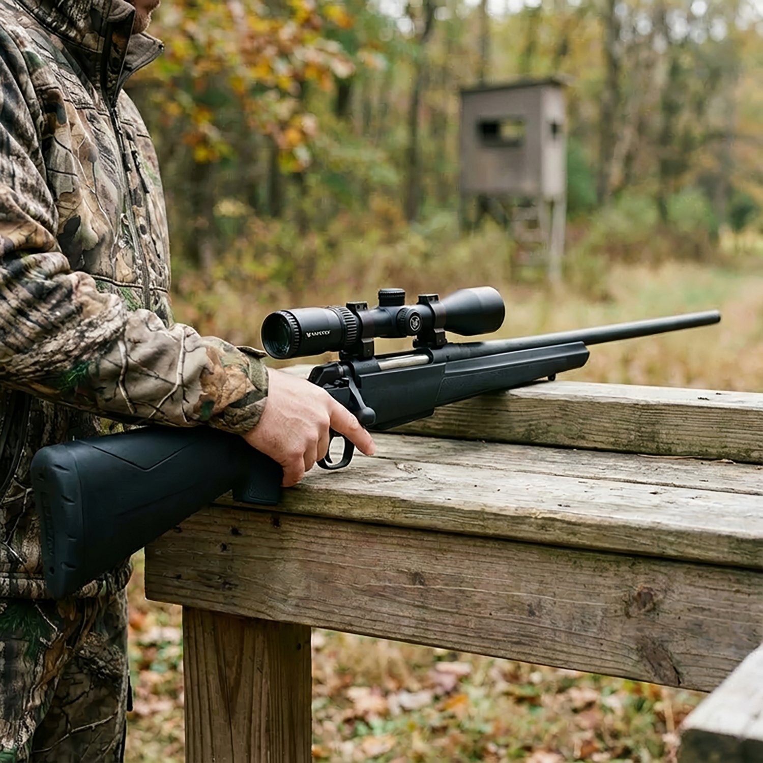 Winchester XPR 30-06 Springfield Bolt Action Rifle with Vortex Crossfire II Scope - view number 2