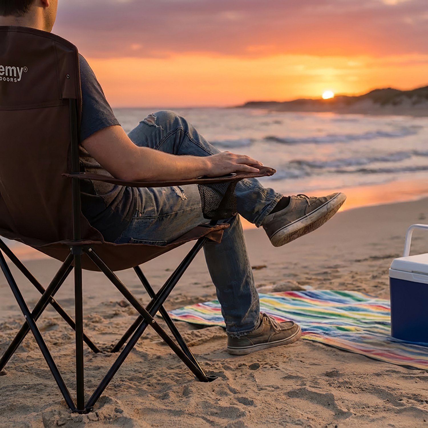 Academy Sports + Outdoors Kids' Football Folding Chair - view number 5