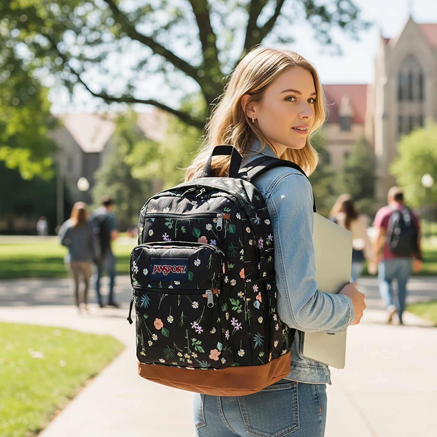 JanSport Cool Student Blooms Backpack - view number 7