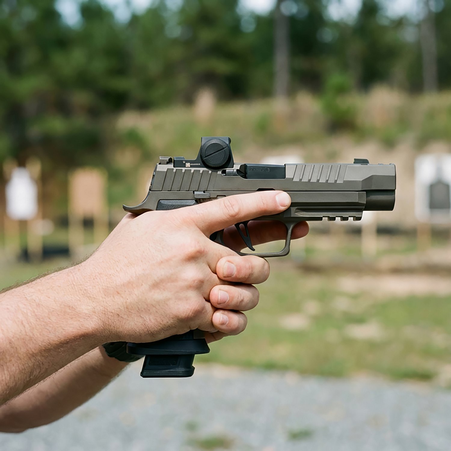 SIG SAUER P320 AXG Legion 9mm Luger Pistol with Romeo-X Reflex Sight - view number 2
