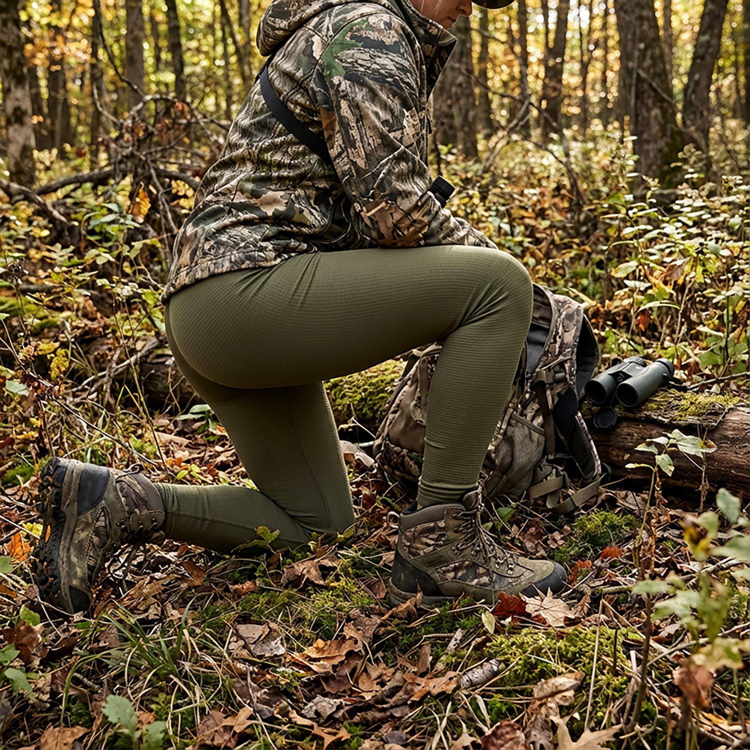 Magellan Outdoors Women's HuntGear Heavy Weight Baselayer Bottoms - view number 4