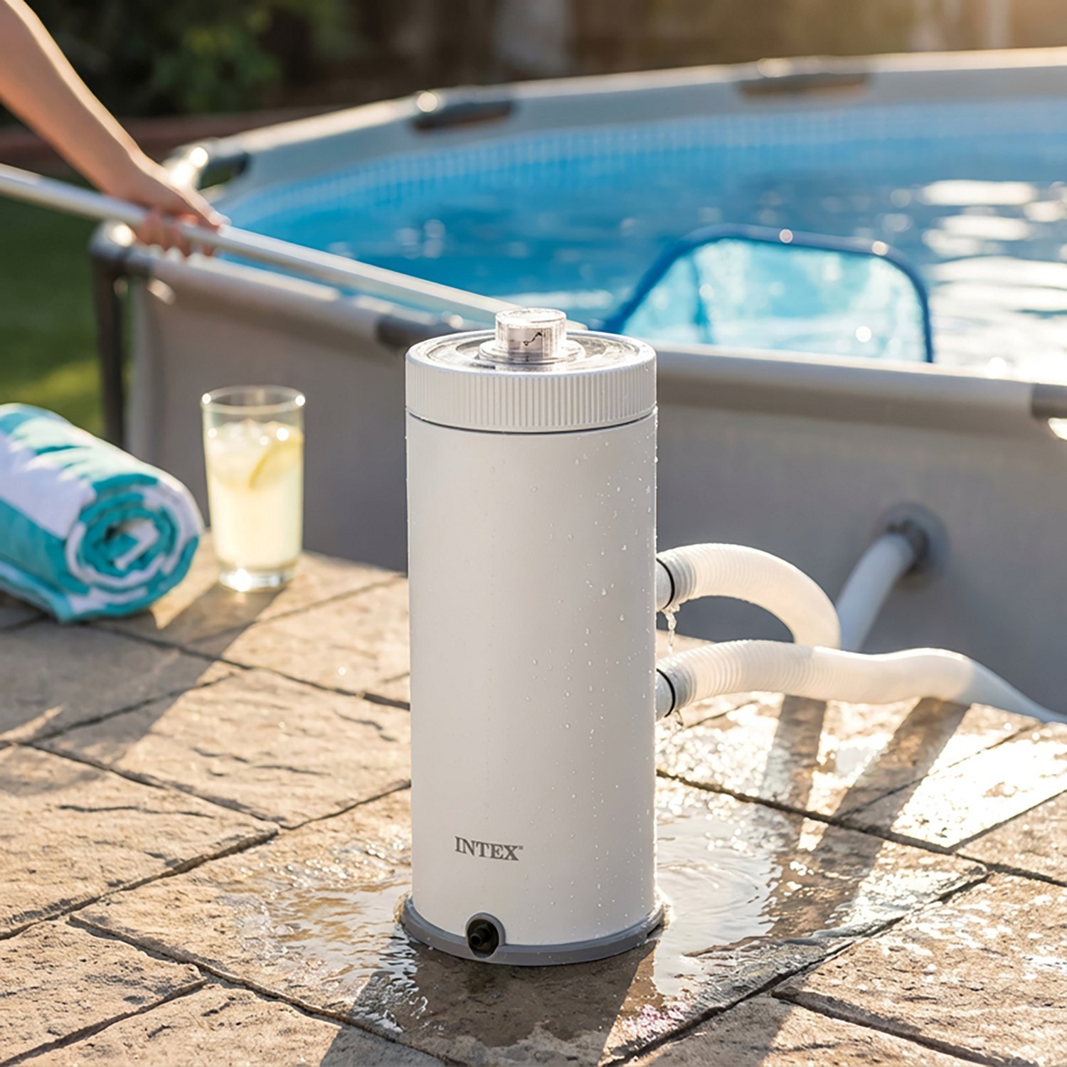 INTEX C1000 Cartridge Filter Pump with GFCI - view number 3