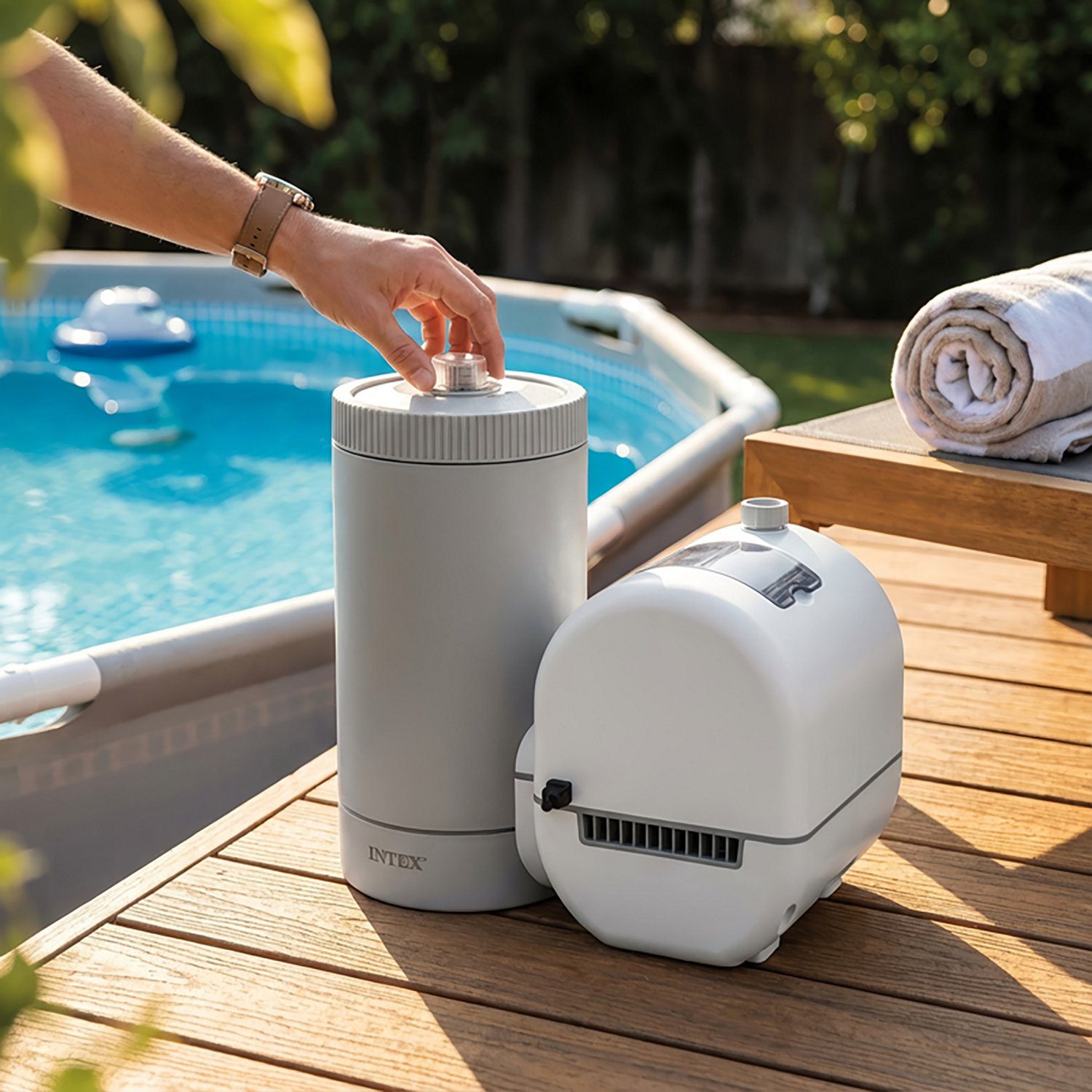 INTEX C2500 Cartridge Filter Pump with GFCI  - view number 3