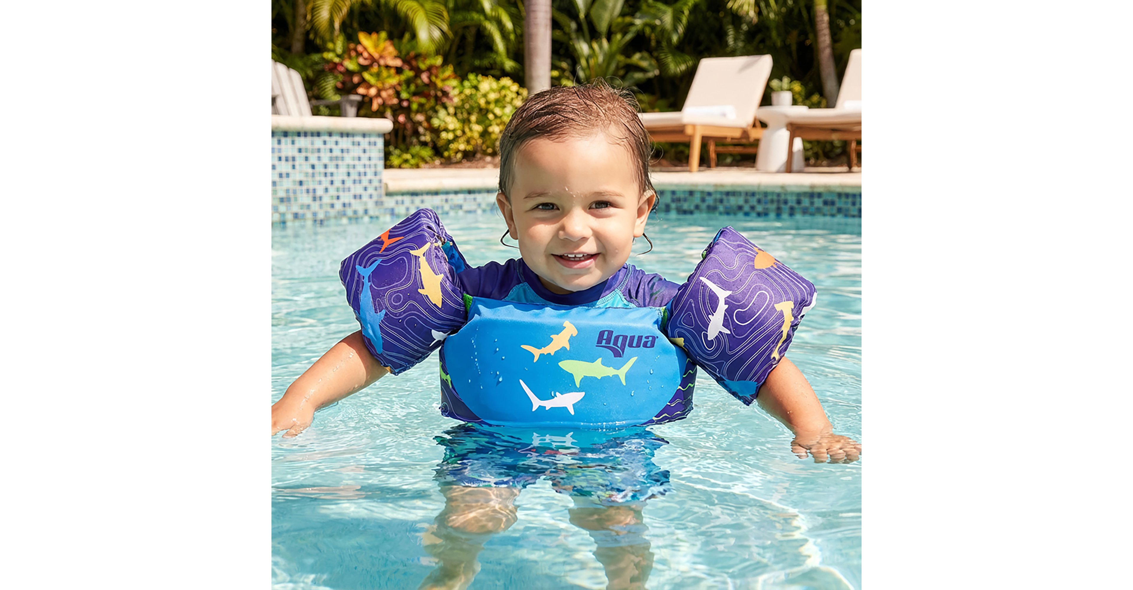 Aqua-Leisure Kids' Tadpole Swimmer Shark USCG Level 70 Life Vest